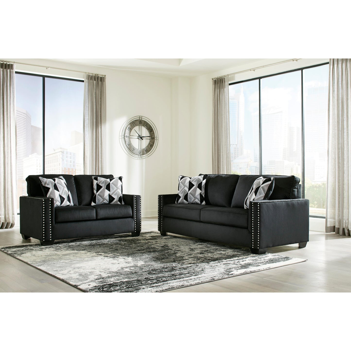 Signature Design by Ashley Gleston 12206U1 2 pc Living Room Set IMAGE 2