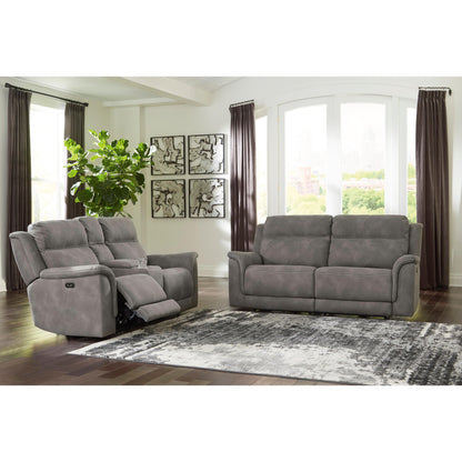 Signature Design by Ashley Next-Gen Durapella 59301U1 2 pc Power Reclining Living Room Set IMAGE 2