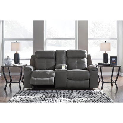 Signature Design by Ashley Jesolo 86705U3 3 pc Reclining Living Room Set IMAGE 3