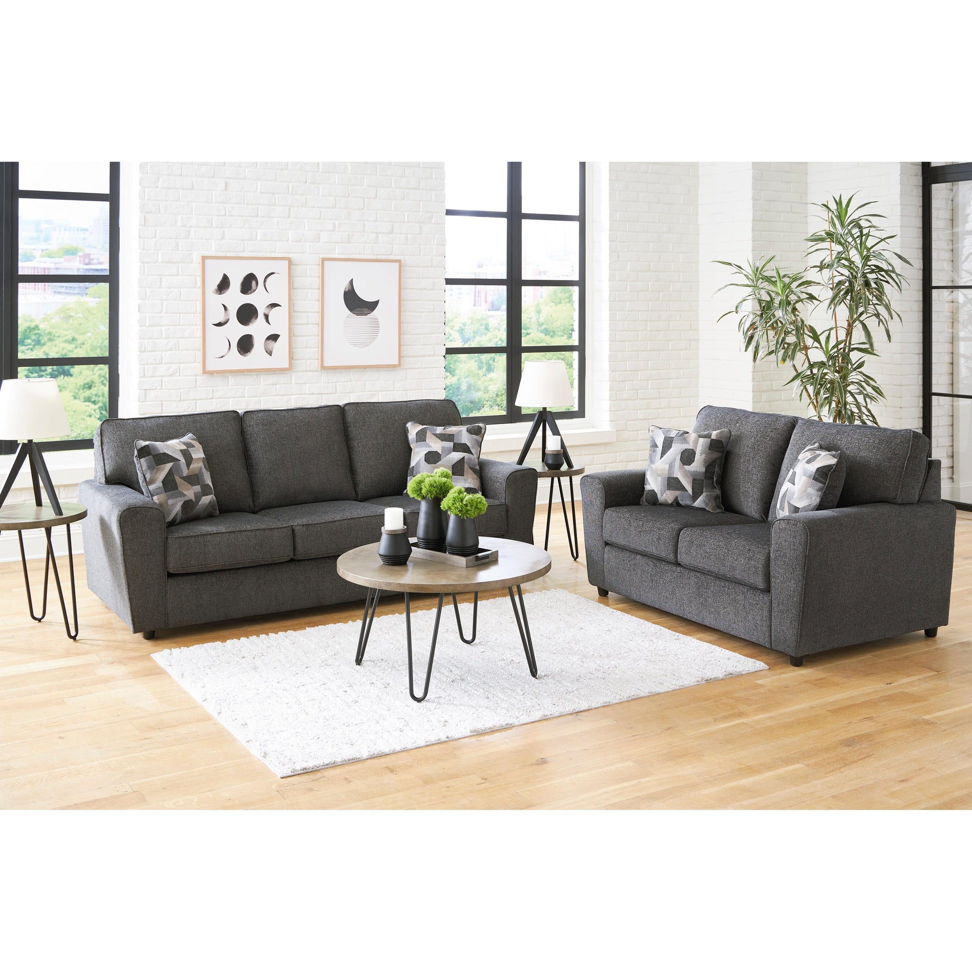 Signature Design by Ashley Cascilla 26804U1 2 pc Living Room Set IMAGE 1