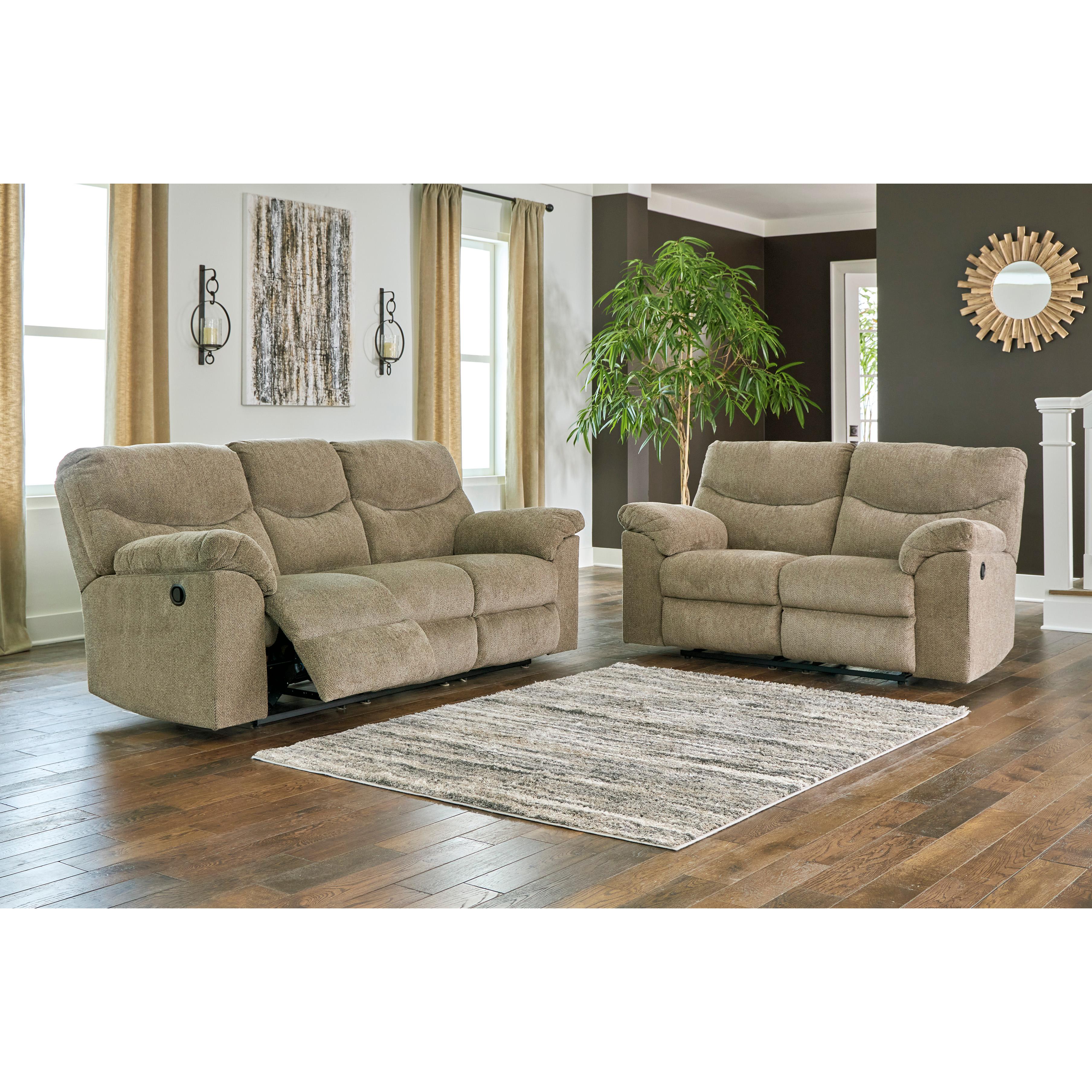 Signature Design by Ashley Alphons 28202U1 2 pc Reclining Living Room