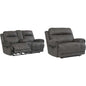 Signature Design by Ashley Austere 38401U4 2 pc Reclining Living Room Set IMAGE 1