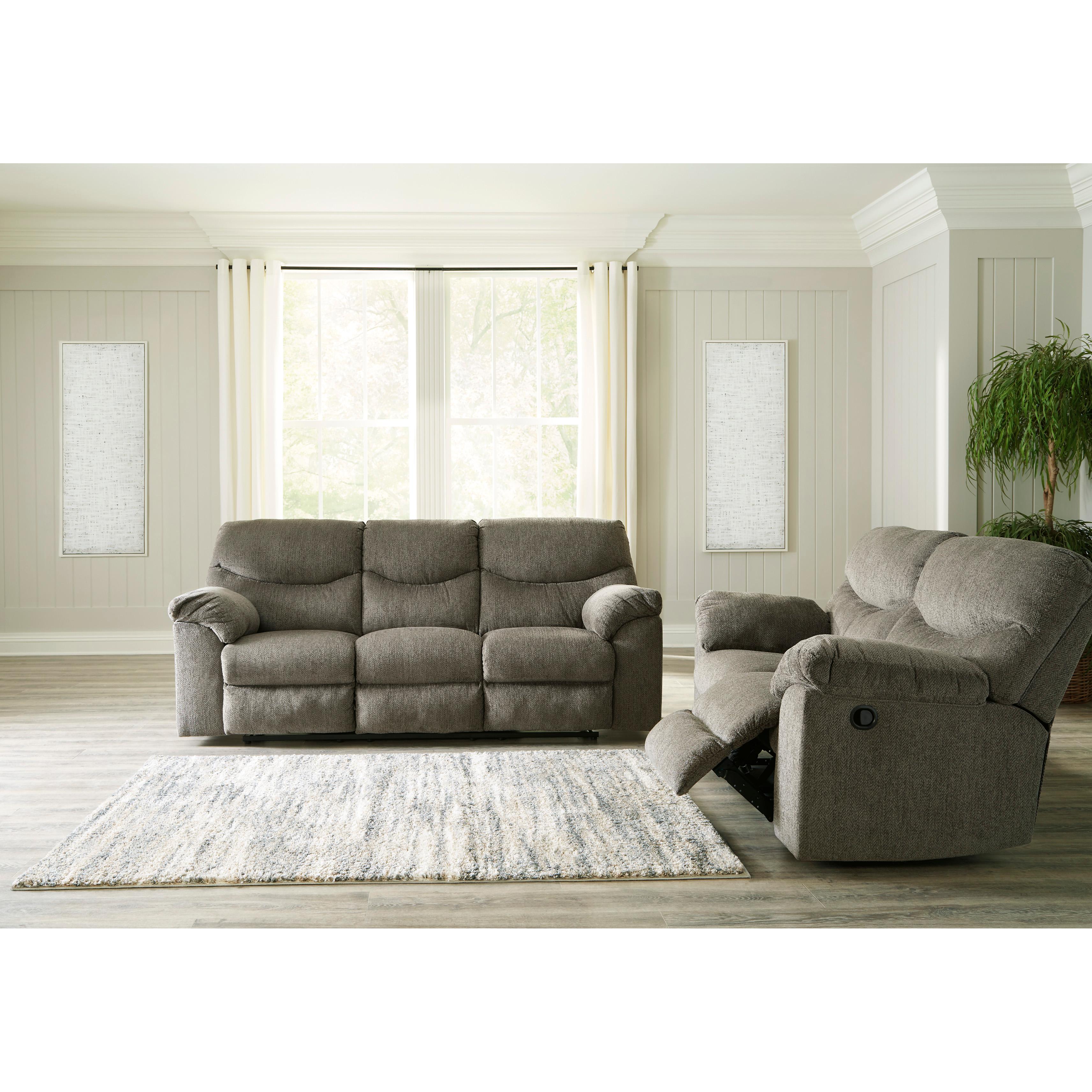 Signature Design by Ashley Alphons 28201U1 2 pc Reclining Living Room Set IMAGE 2