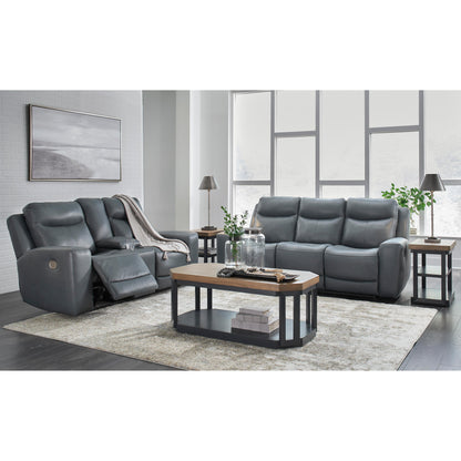 Signature Design by Ashley Mindanao U59504U1 2 pc Power Reclining Living Room Set IMAGE 1