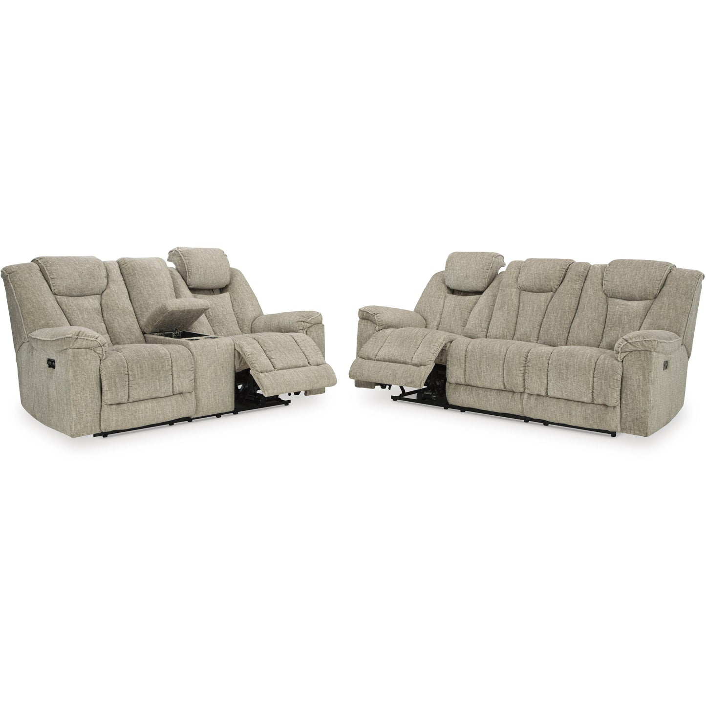 Signature Design by Ashley Hindmarsh 90309U1 2 pc Power Reclining Living Room Set IMAGE 3