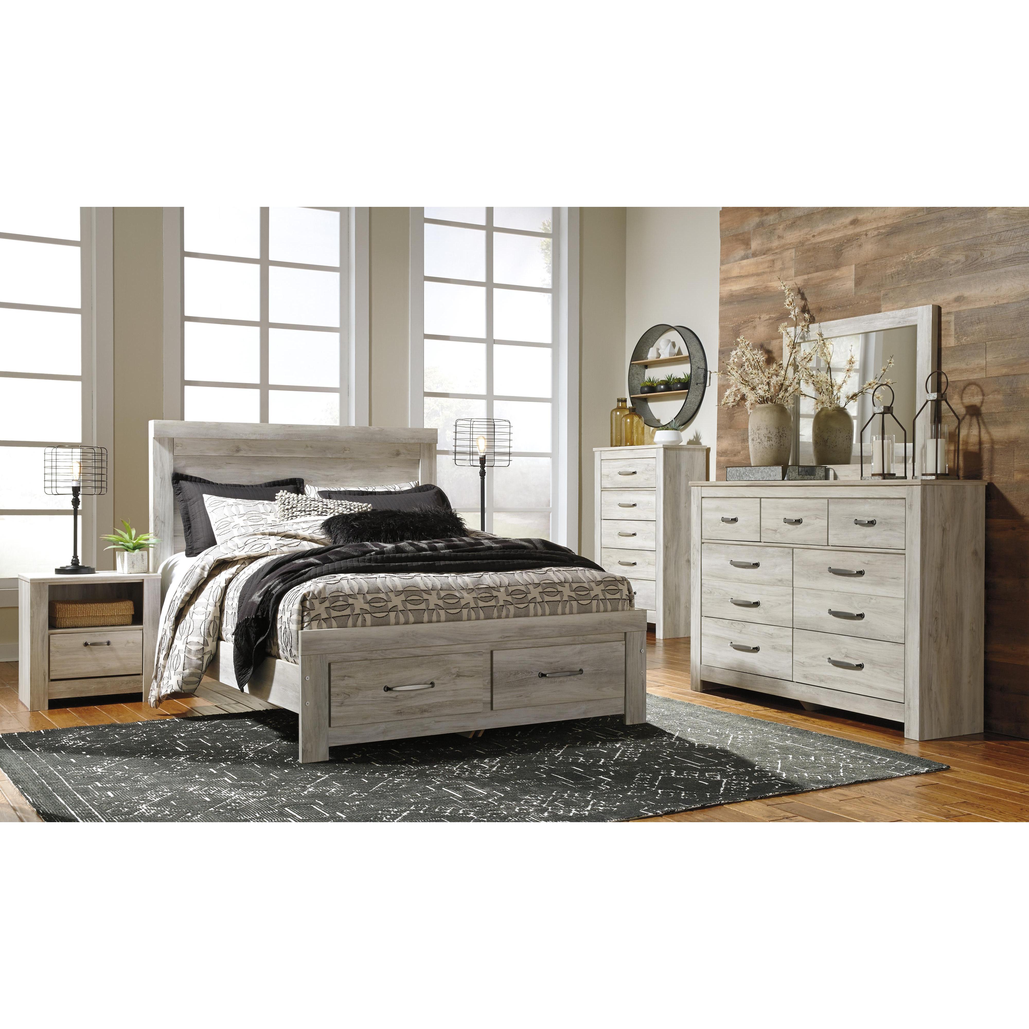 Signature Design by Ashley Bellaby B331 8 pc Queen Platform Storage Bedroom Set IMAGE 1