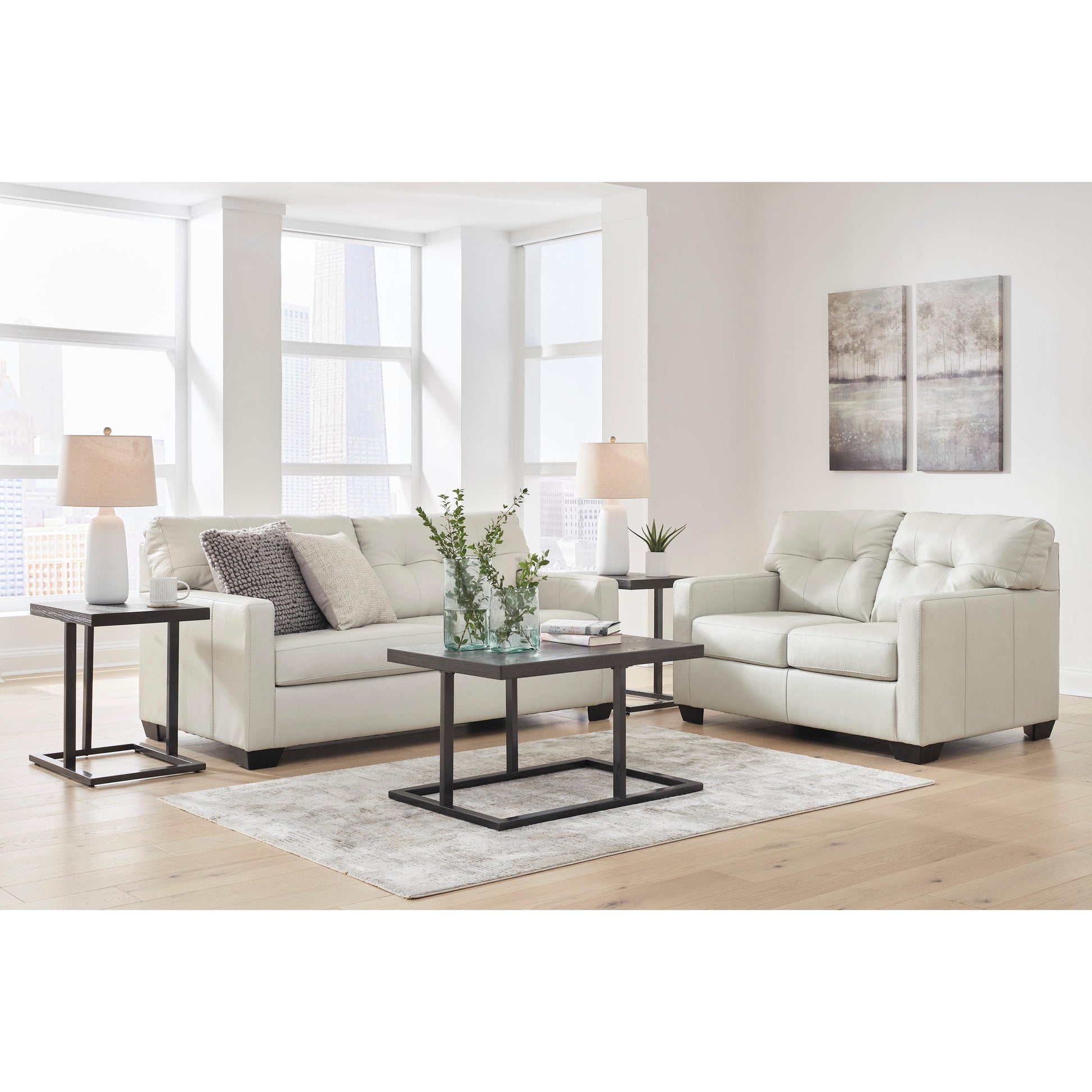 Signature Design by Ashley Belziani 54705U1 2 pc Living Room Set IMAGE 1