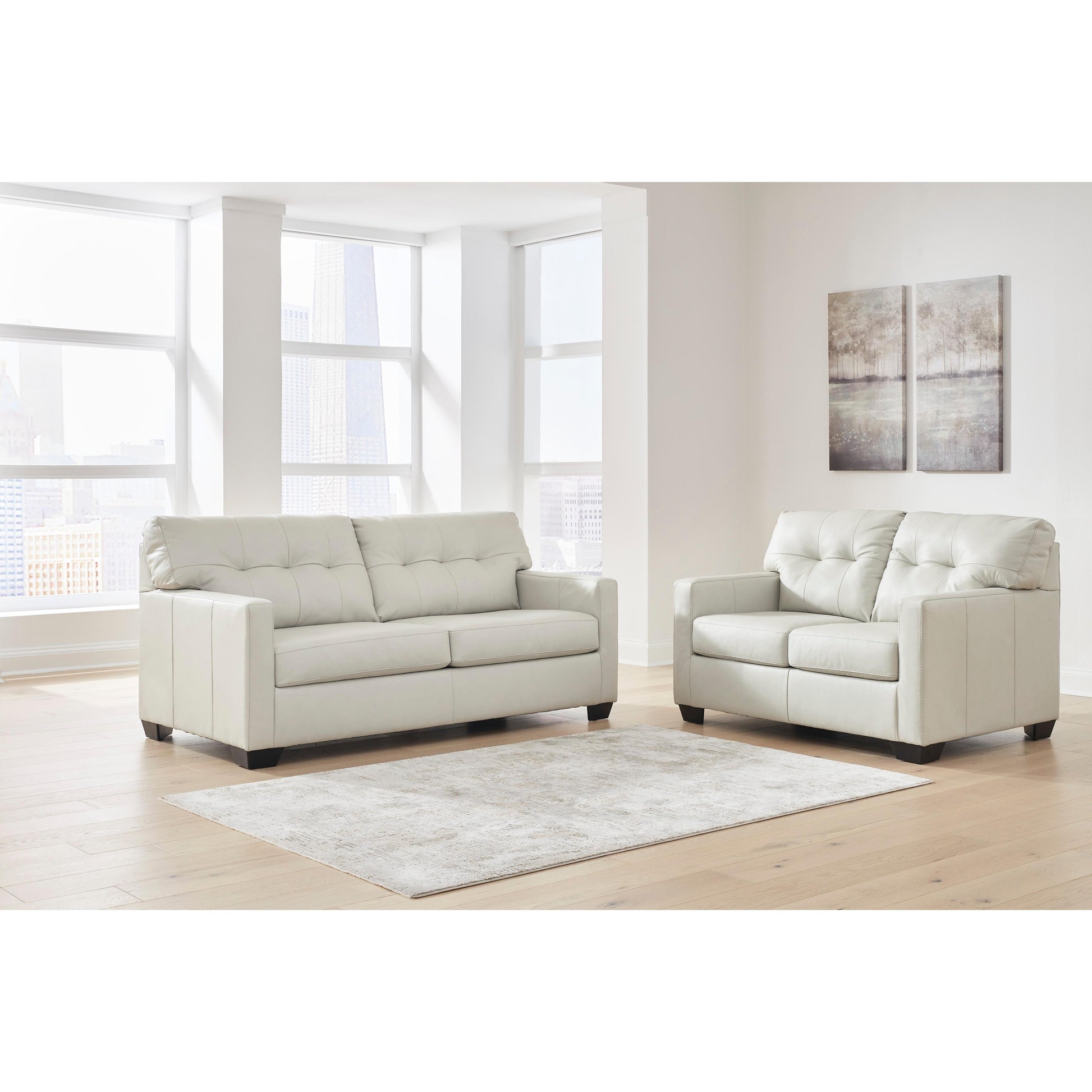 Signature Design by Ashley Belziani 54705U1 2 pc Living Room Set IMAGE 2