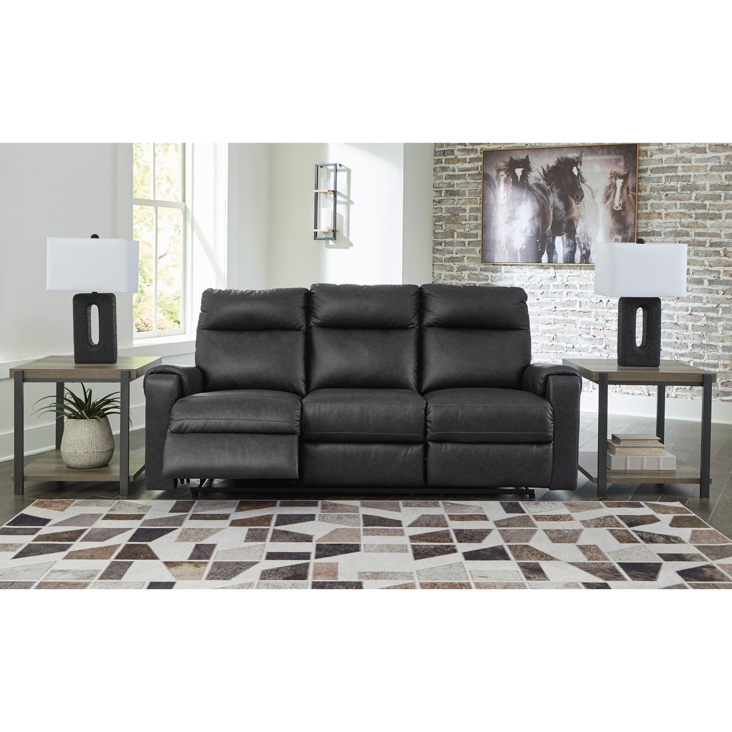 Signature Design by Ashley Axtellton 34105U1 2 pc Power Reclining Living Room Set IMAGE 3