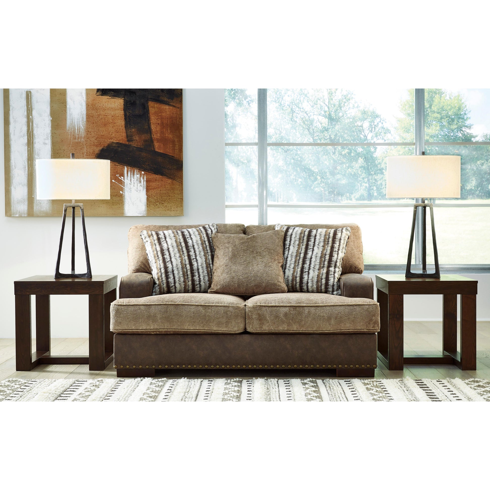 Signature Design by Ashley Alesbury 18704U4 4 pc Living Room Set IMAGE 3