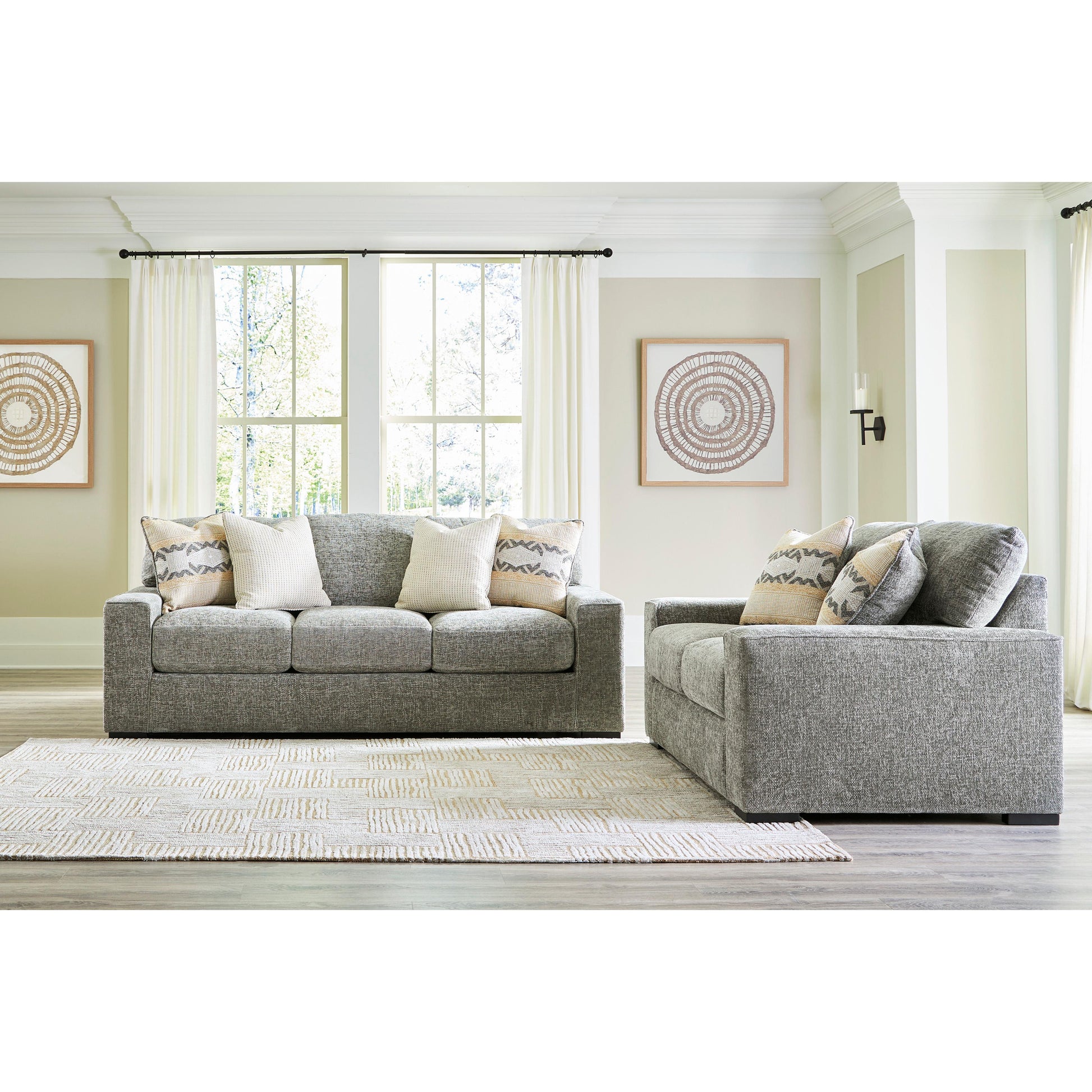 Signature Design by Ashley Dunmor 24904 2 pc Living Room Set IMAGE 2