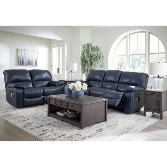 Signature Design by Ashley Leesworth U43809 2 pc Power Reclining Living Room Set IMAGE 1