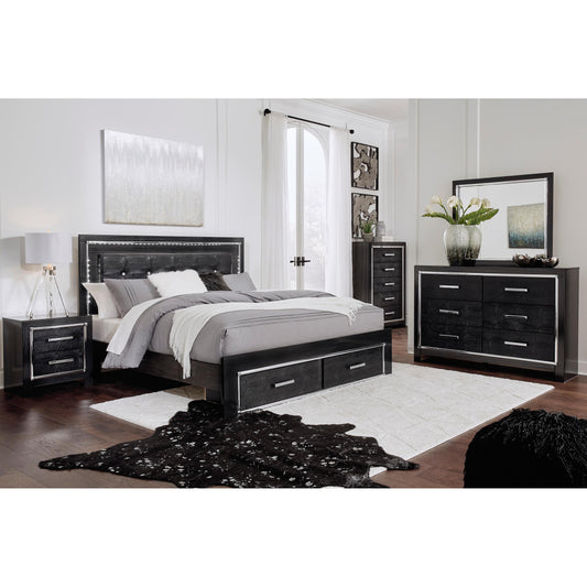 Signature Design by Ashley Kaydell B1420 8 pc King Panel Storage Bedroom Set IMAGE 1