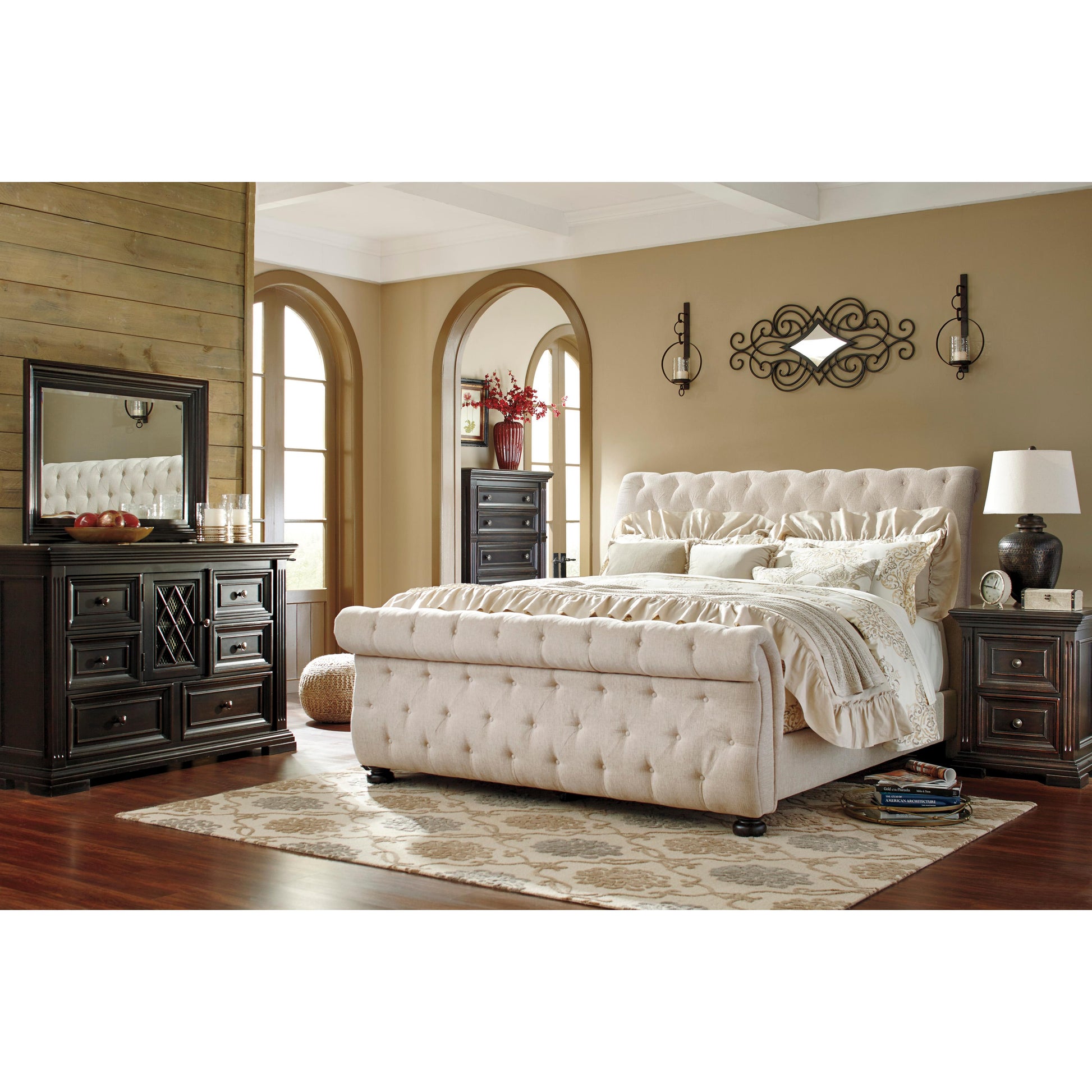 Signature Design By Ashley Willenburg Queen Upholstered Bed B643 77b6 American Furniture Of 