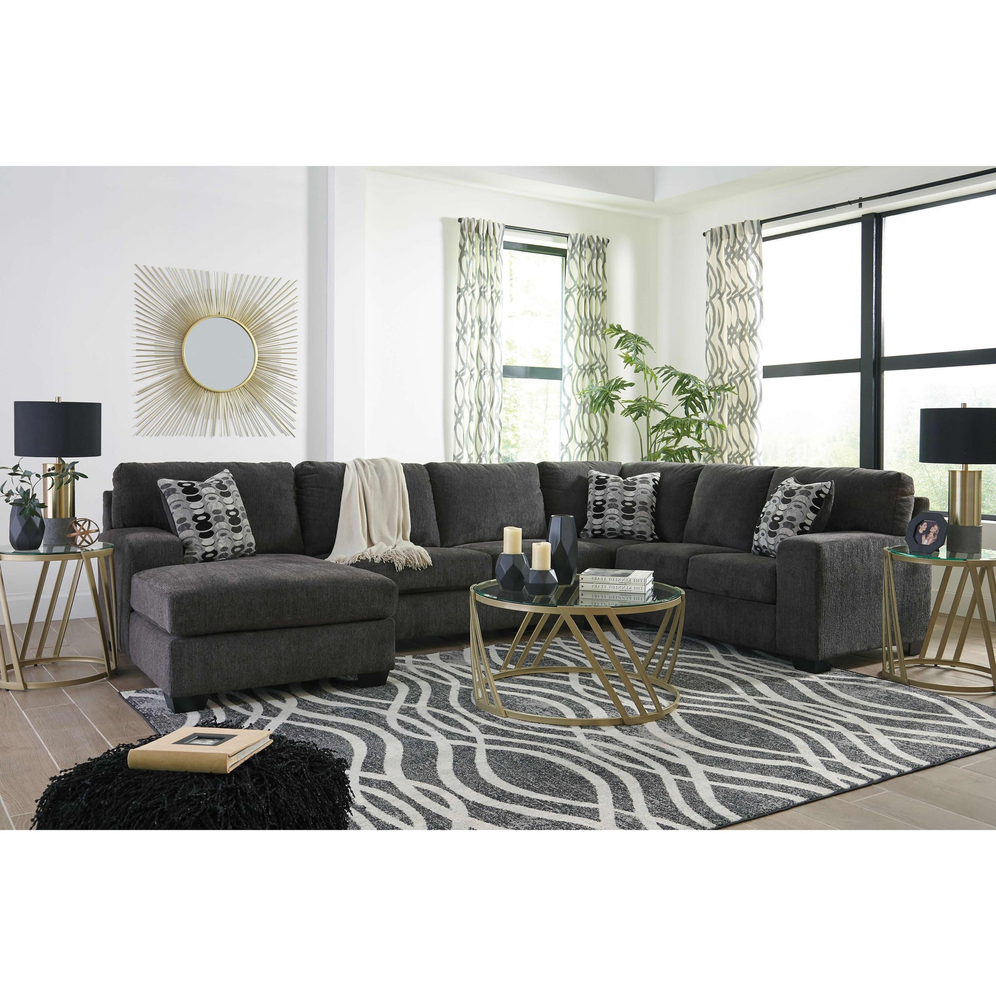 Signature Design by Ashley Ballinasloe Fabric 3 pc Sectional 8070316/8070334/8070367 IMAGE 6