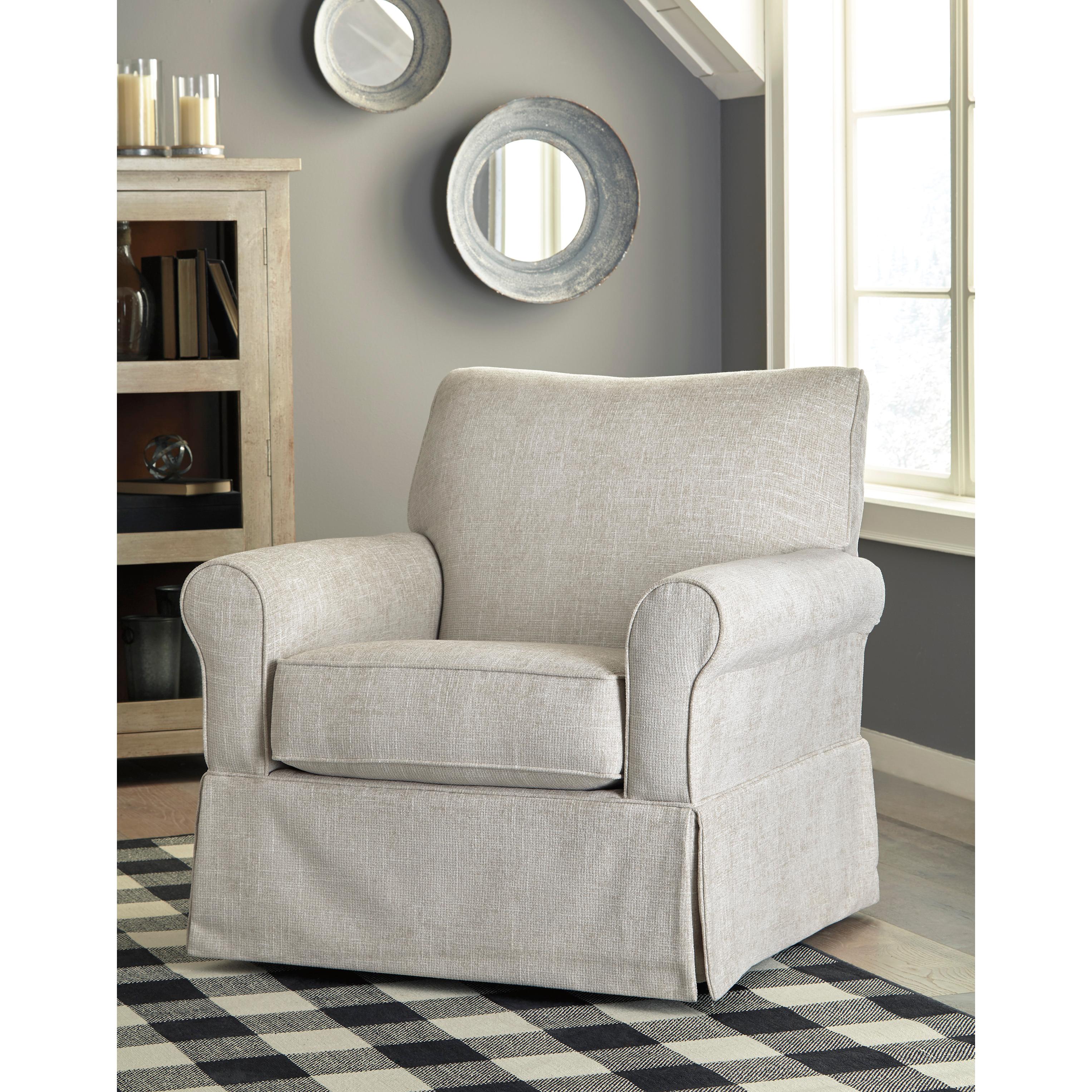 Signature Design by Ashley Searcy Swvel Glider Fabric Accent Chair A3000006 IMAGE 6