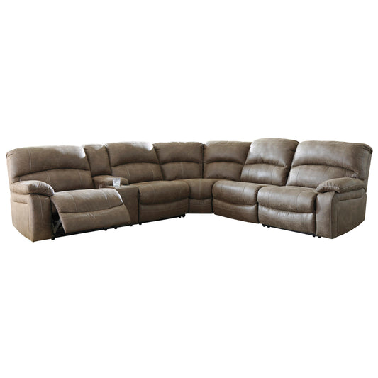 Benchcraft Segburg Power Reclining Leather Look 4 pc Sectional 3430359/3430377/3430354/3430362 IMAGE 1