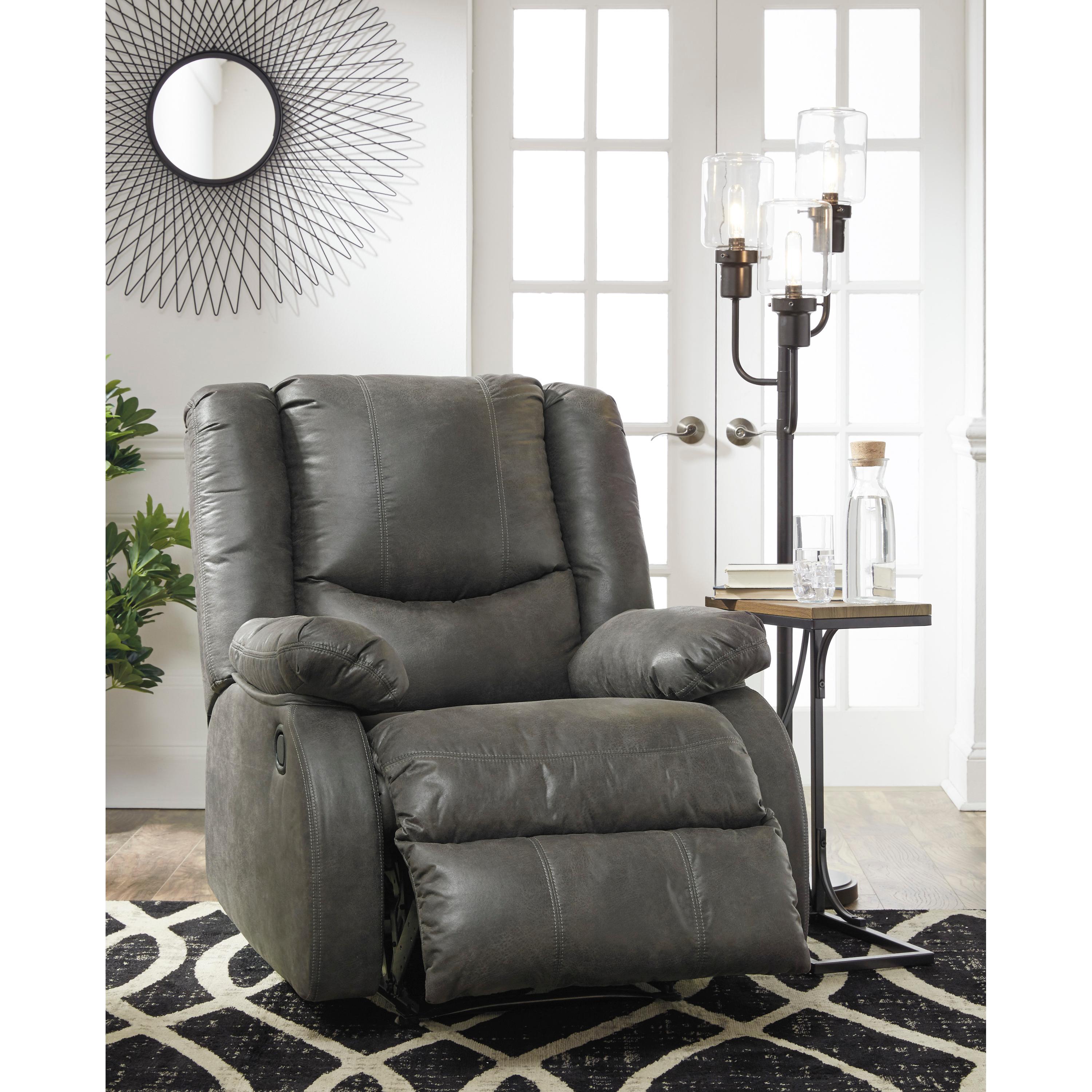 Signature Design Bladewood Recliner American Furniture of Slidell