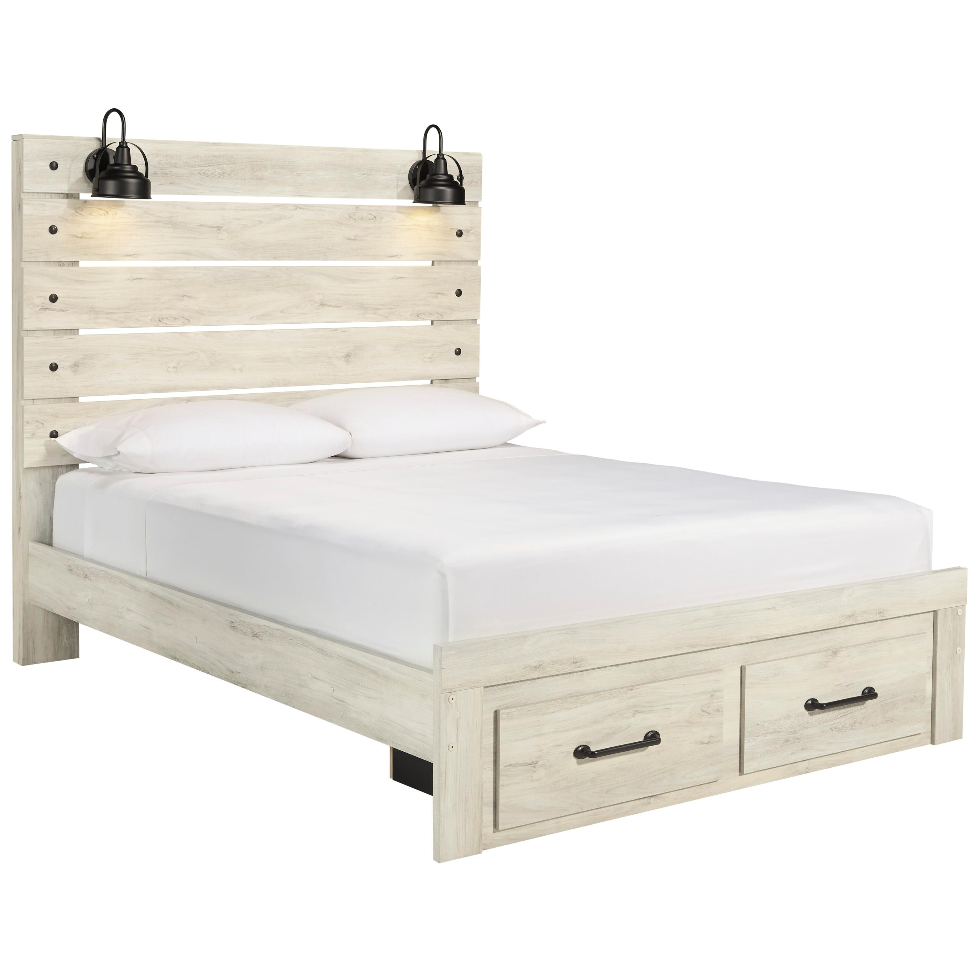 Signature Design by Ashley Cambeck Queen Panel Bed with Storage B192-57/B192-54S/B192-96 IMAGE 1