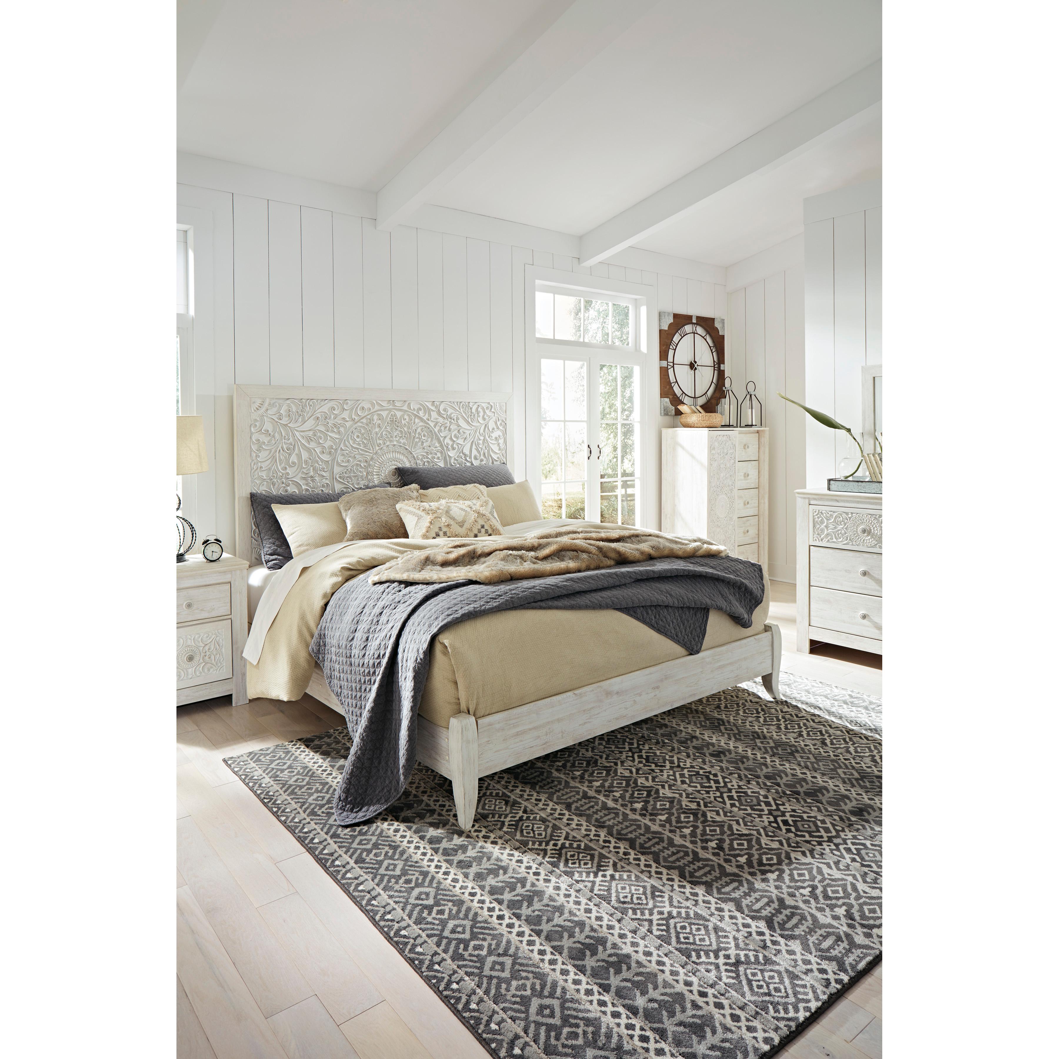 Signature Design by Ashley Paxberry King Panel Bed B181-58/B181-56 IMAGE 8