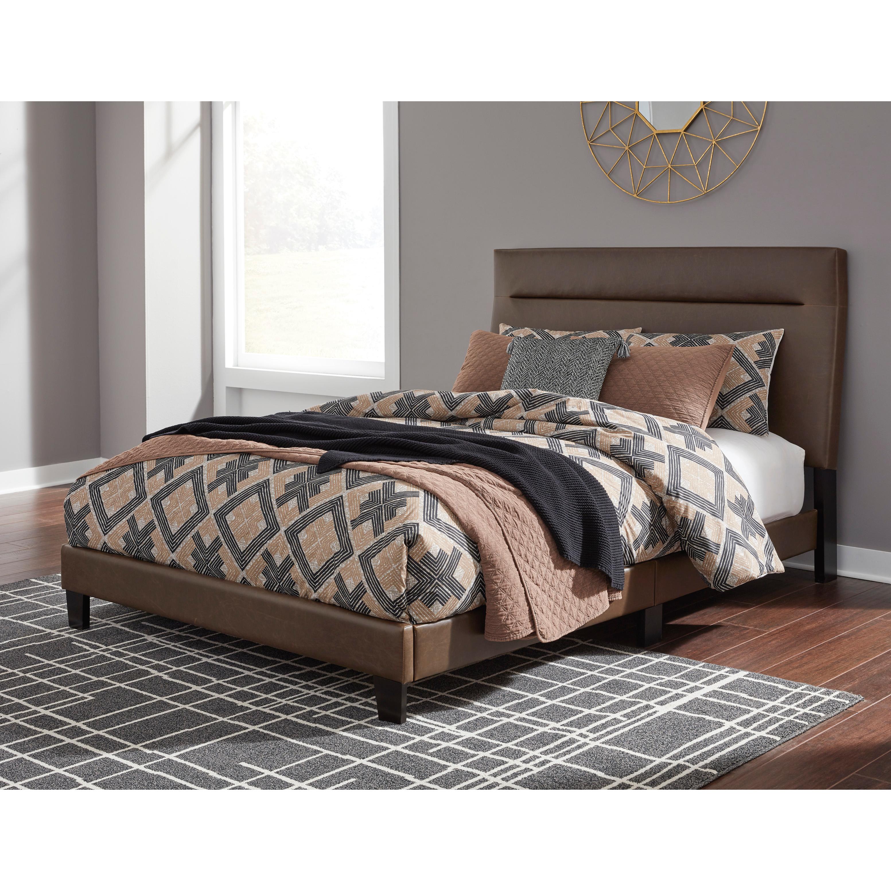 Signature Design by Ashley Adelloni King Upholstered Platform Bed B080-482 IMAGE 5