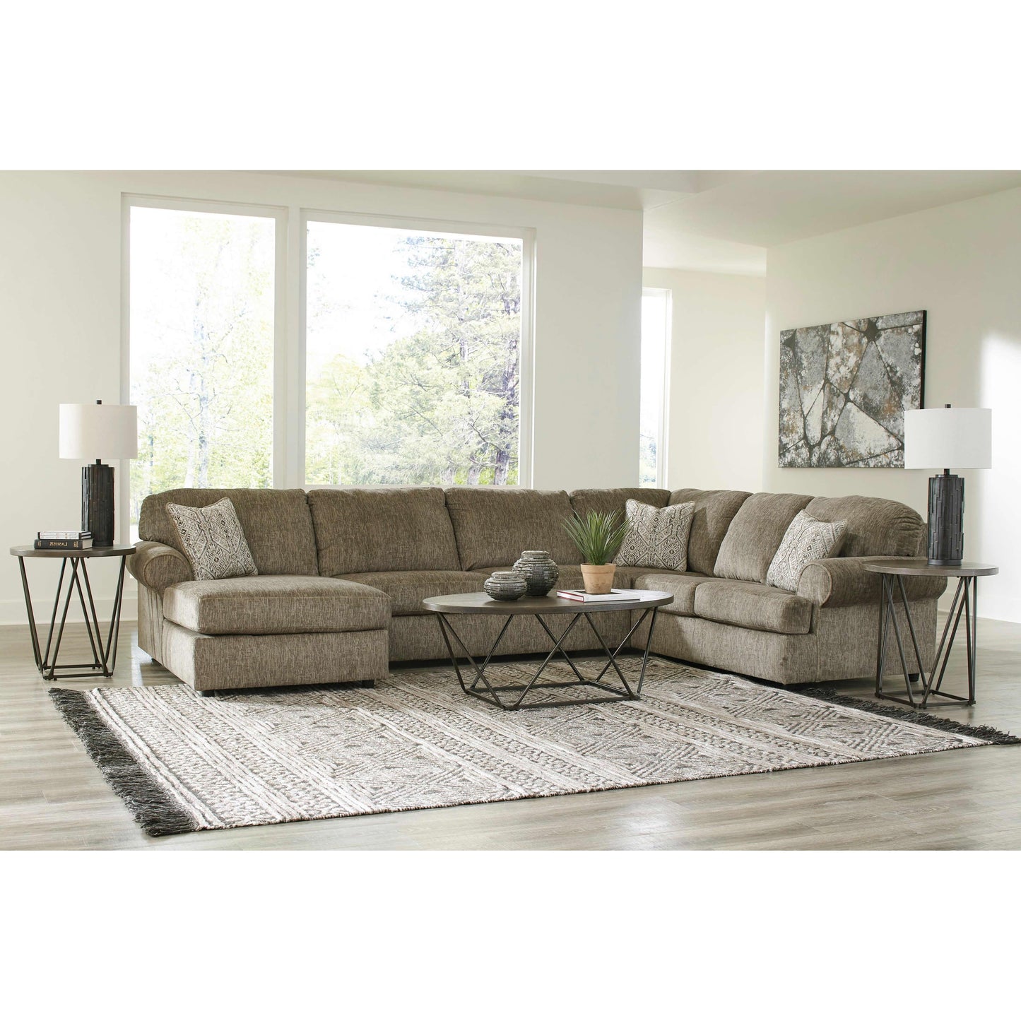 Signature Design by Ashley Hoylake Fabric 3 pc Sectional 5640216/5640234/5640267 IMAGE 4