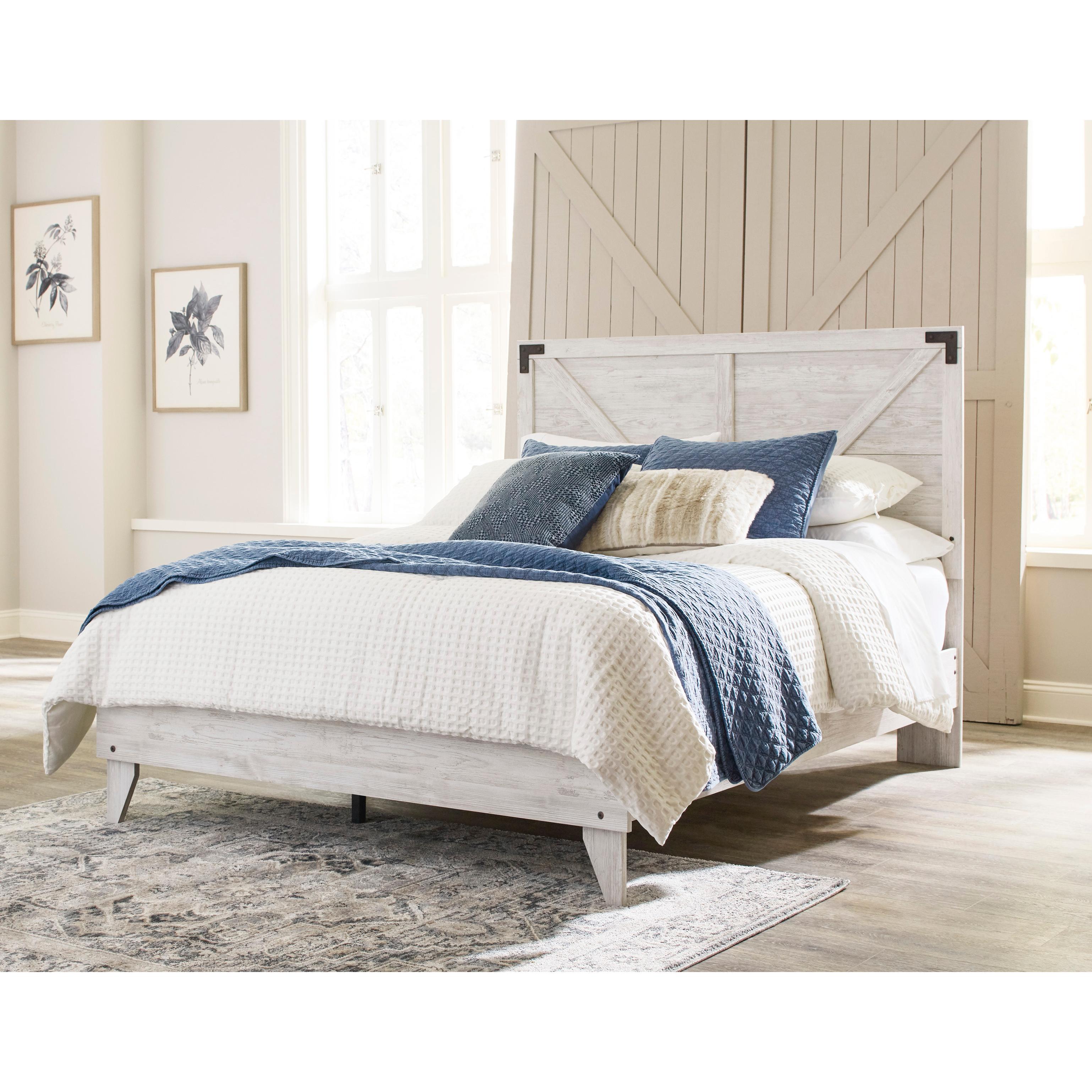 Signature Design by Ashley Shawburn Queen Platform Bed EB4121-157/EB4121-113 IMAGE 6