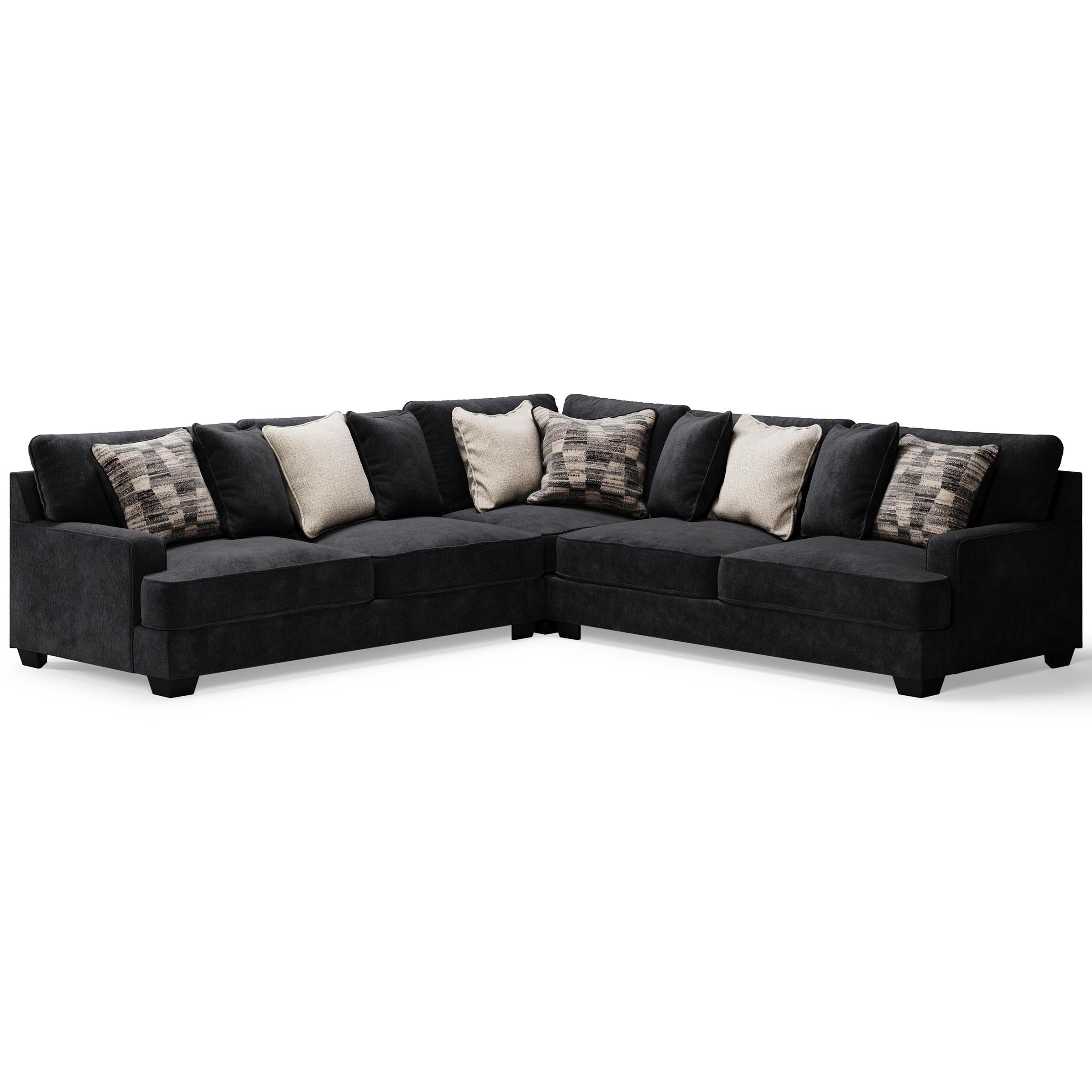 Signature Design by Ashley Lavernett Fabric 3 pc Sectional 5960366/5960377/5960367 IMAGE 1