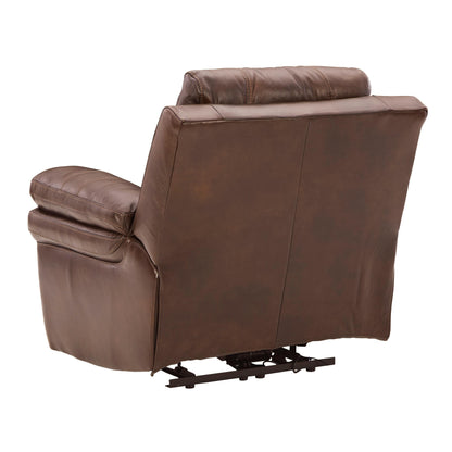 Signature Design by Ashley Edmar Power Leather Match Recliner U6480513 IMAGE 5