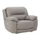 Signature Design by Ashley Dunleith Power Leather Match Recliner with Wall Recline U7160582 IMAGE 1