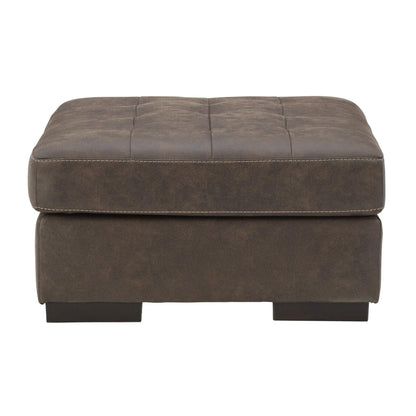 Signature Design by Ashley Maderla Leather Look Ottoman 6200208 IMAGE 2