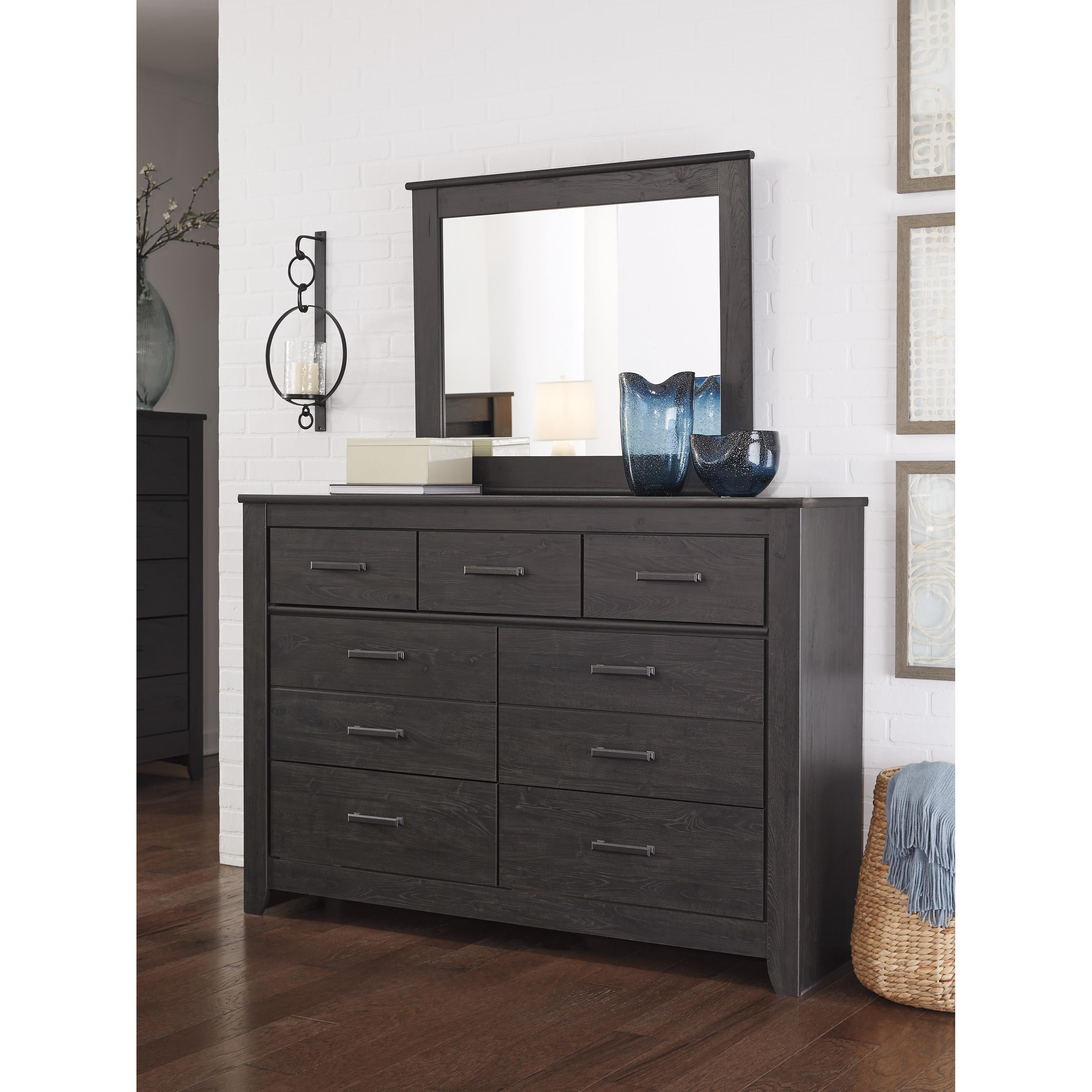 Signature Design by Ashley Brinxton 7-Drawer Dresser with Mirror B249-31/B249-36 IMAGE 2