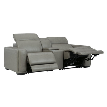 Signature Design by Ashley Correze Power Reclining Leather Match 3 pc Sectional U9420258/U9420257/U9420262 IMAGE 3