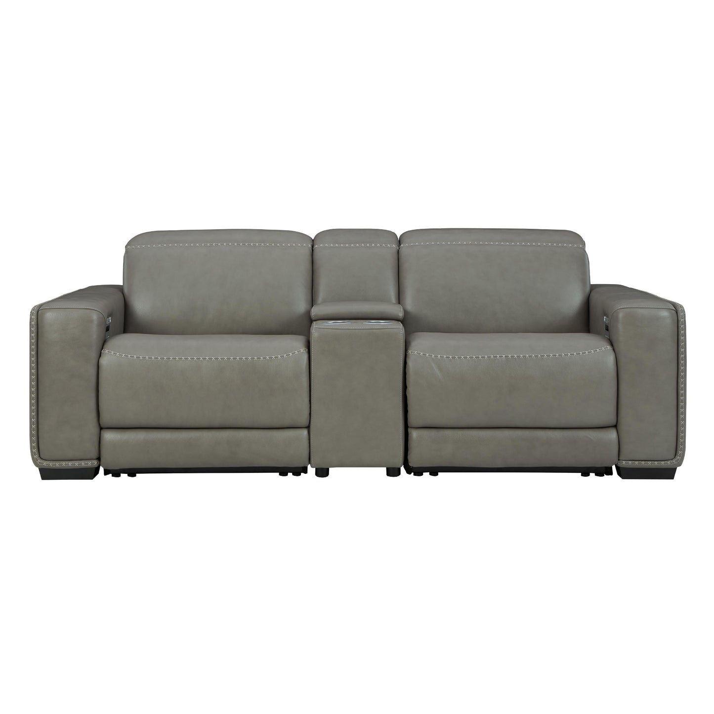 Signature Design by Ashley Correze Power Reclining Leather Match 3 pc Sectional U9420258/U9420257/U9420262 IMAGE 4