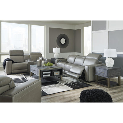 Signature Design by Ashley Correze Power Reclining Leather Match 3 pc Sectional U9420258/U9420257/U9420262 IMAGE 8