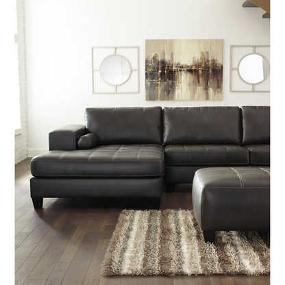 Signature Design by Ashley Nokomis Leather Look 2 pc Sectional 8772116/8772167 IMAGE 5