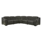 Signature Design by Ashley Center Line Power Reclining Leather Look 5 pc Sectional U6340458/U6340431/U6340477/U6340446/U6340462 IMAGE 1