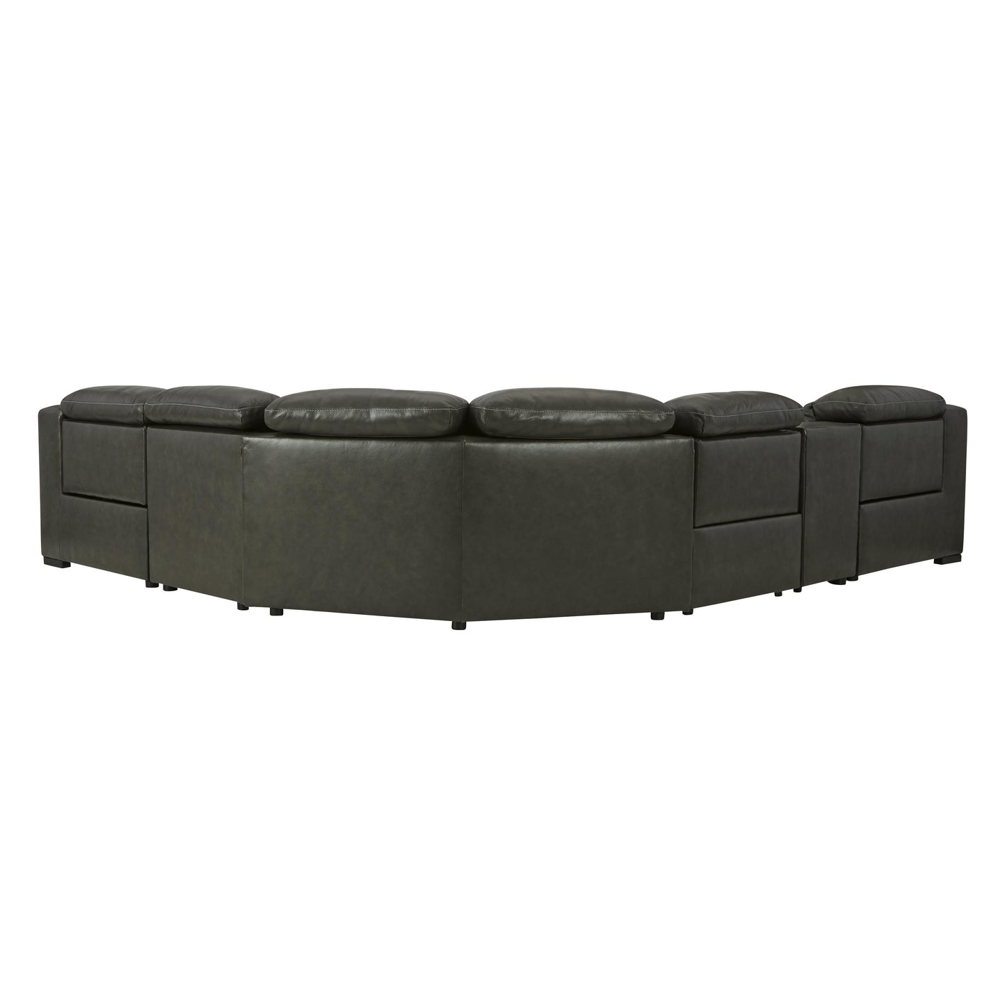 Signature Design by Ashley Center Line Power Reclining Leather Look 6 pc Sectional U6340458/U6340457/U6340431/U6340477/U6340446/U6340462 IMAGE 2