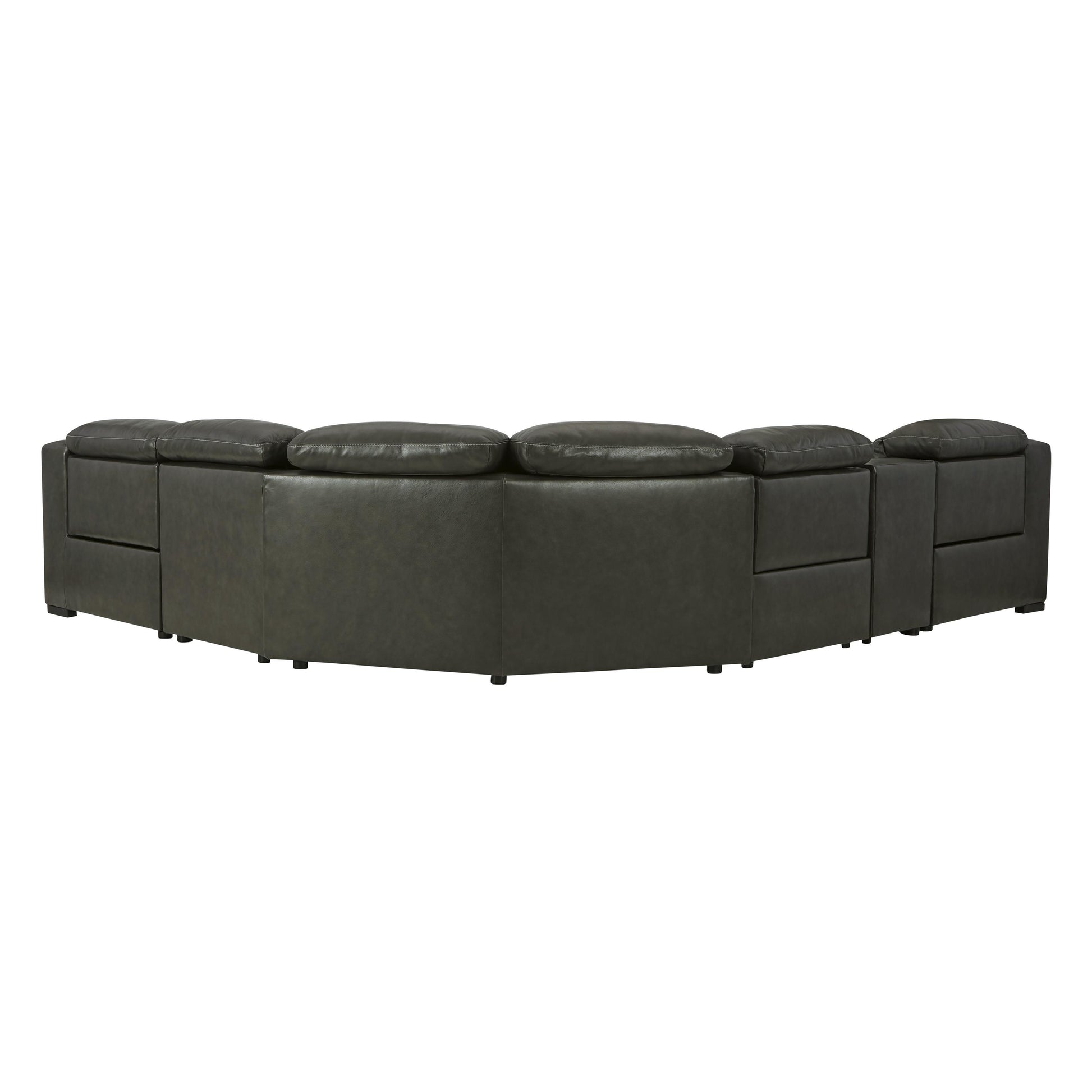 Signature Design by Ashley Center Line Power Reclining Leather Look 6 pc Sectional U6340458/U6340457/U6340431/U6340477/U6340446/U6340462 IMAGE 2