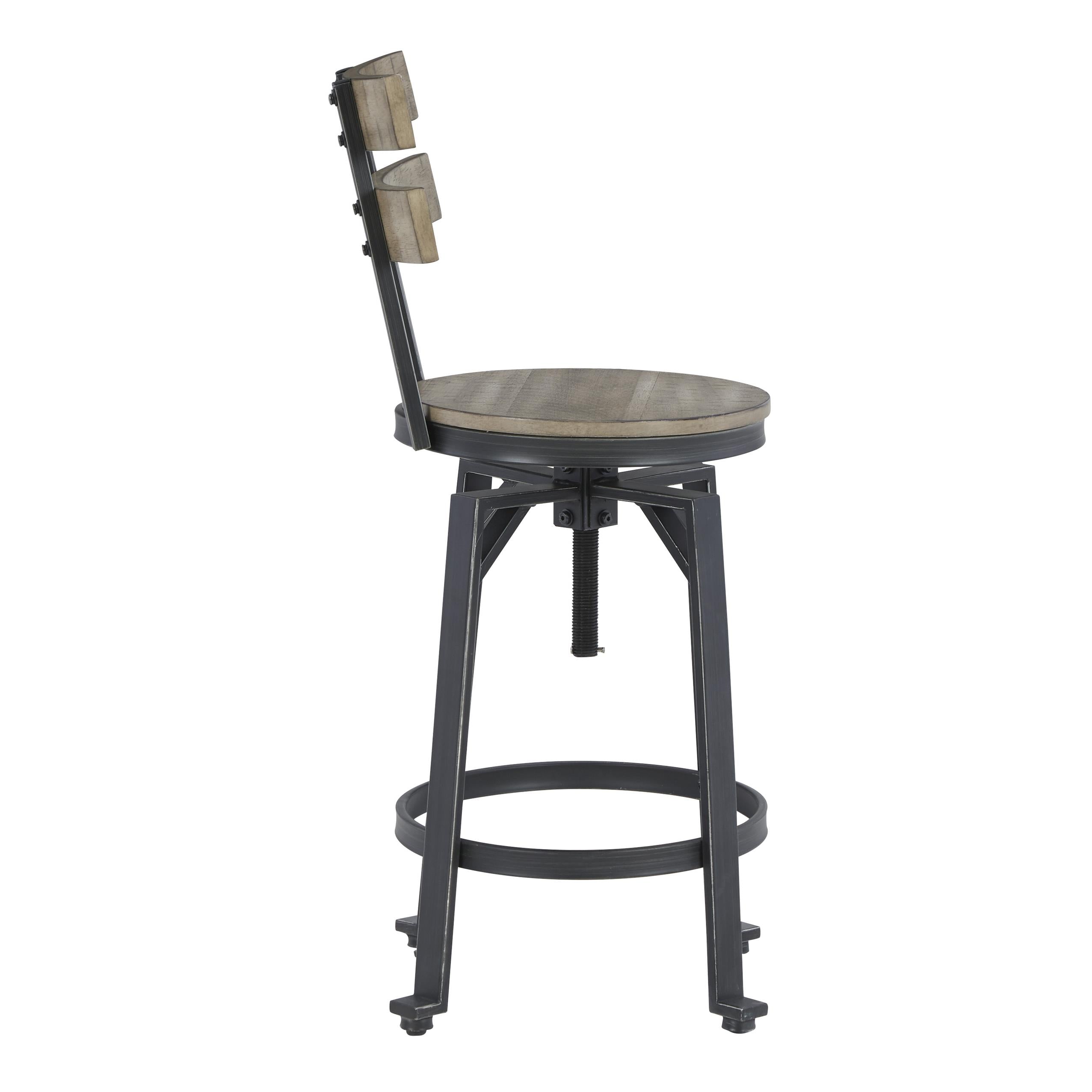 Signature Design by Ashley Lesterton Adjustable Height Stool D334-124 IMAGE 3