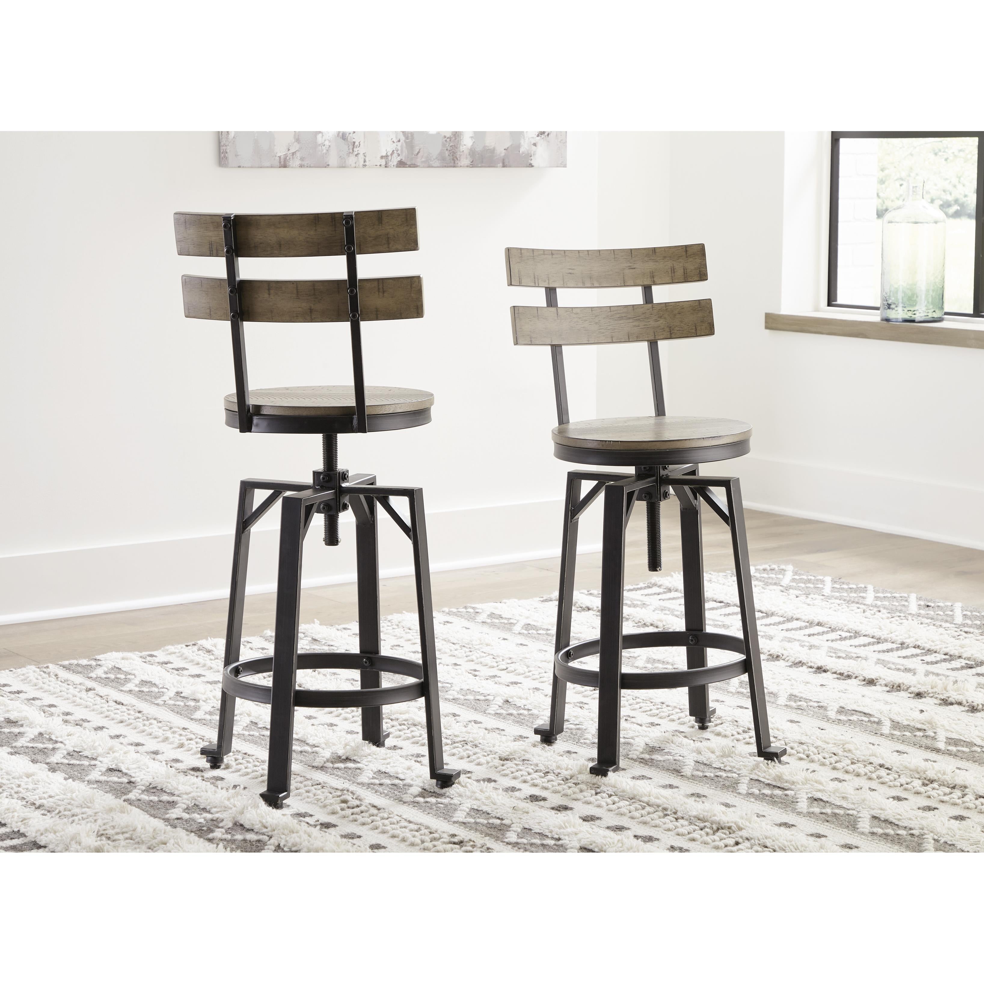 Signature Design by Ashley Lesterton Adjustable Height Stool D334-124 IMAGE 5