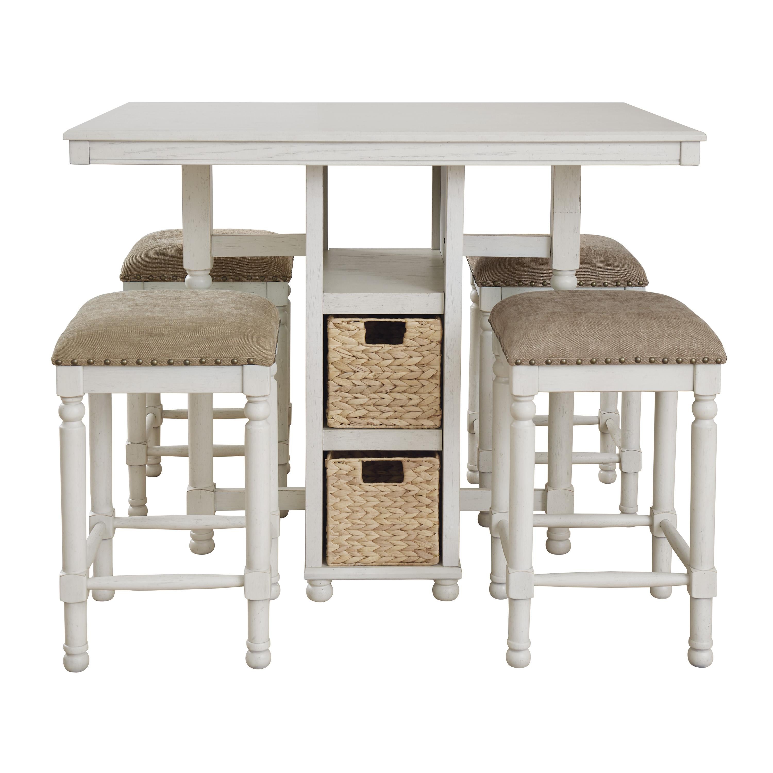 Signature Design by Ashley Robbinsdale 5 pc Counter Height Dinette D623-223 IMAGE 2