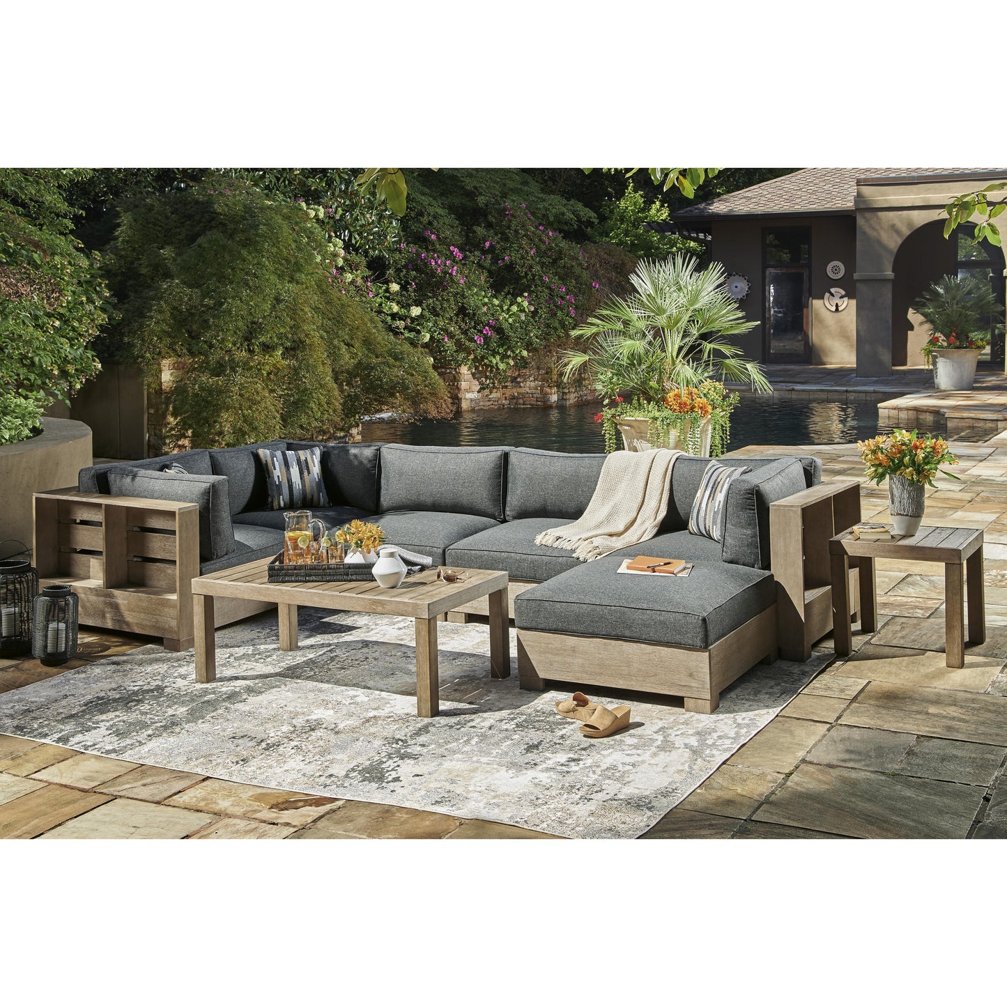 Signature Design by Ashley Outdoor Seating Ottomans P660-814 IMAGE 7