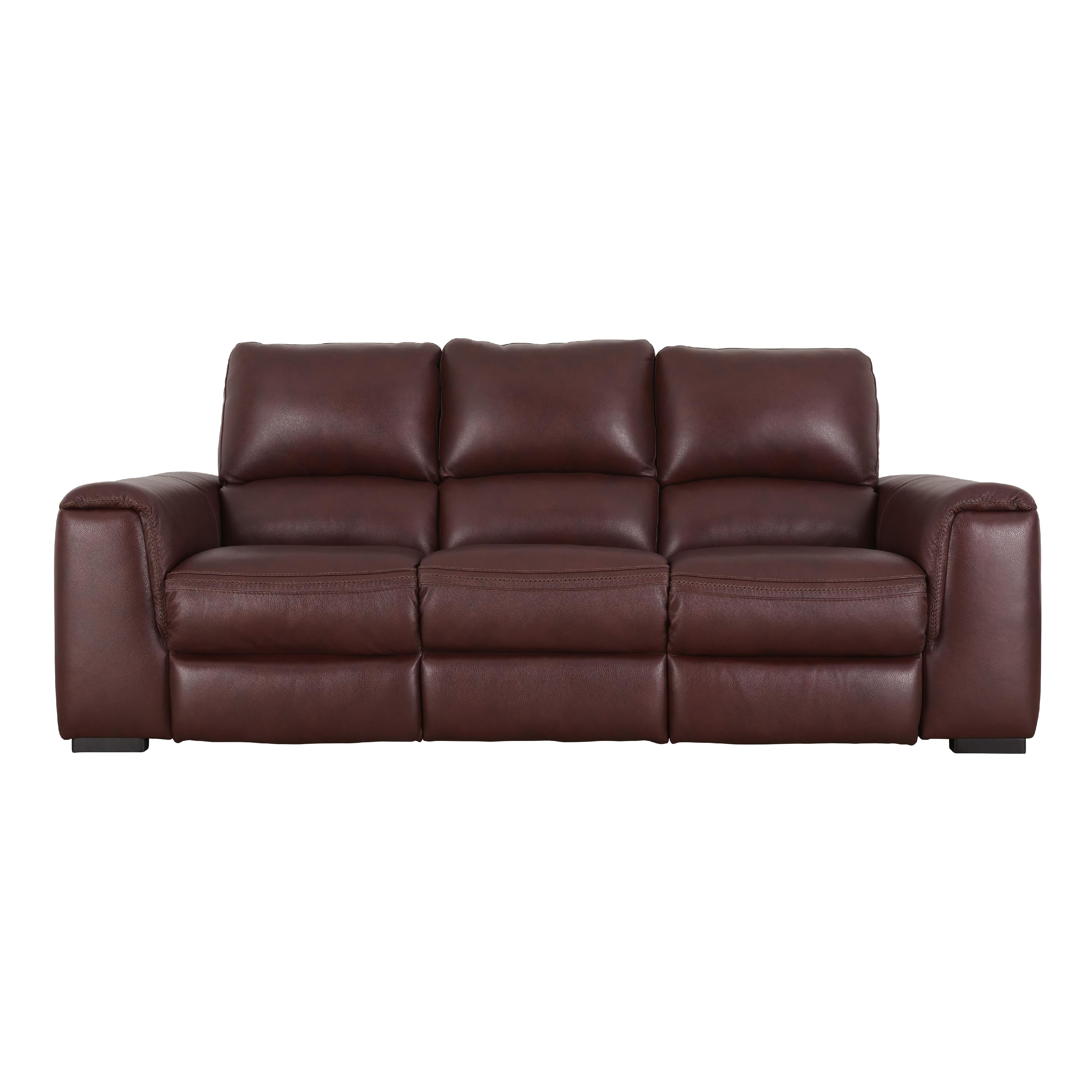 Signature Design by Ashley Alessandro Power Reclining Leather Match Sofa U2550115 IMAGE 3