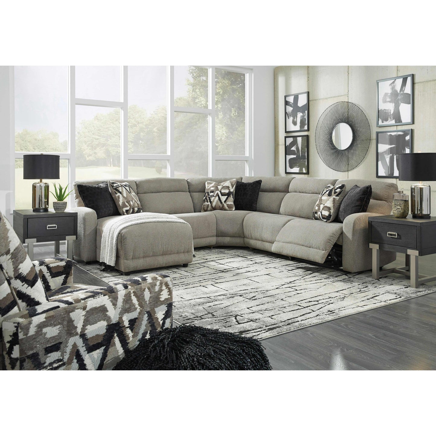 Signature Design by Ashley Colleyville Power Reclining Fabric 5 pc Sectional 5440579/5440531/5440577/5440546/5440562 IMAGE 5