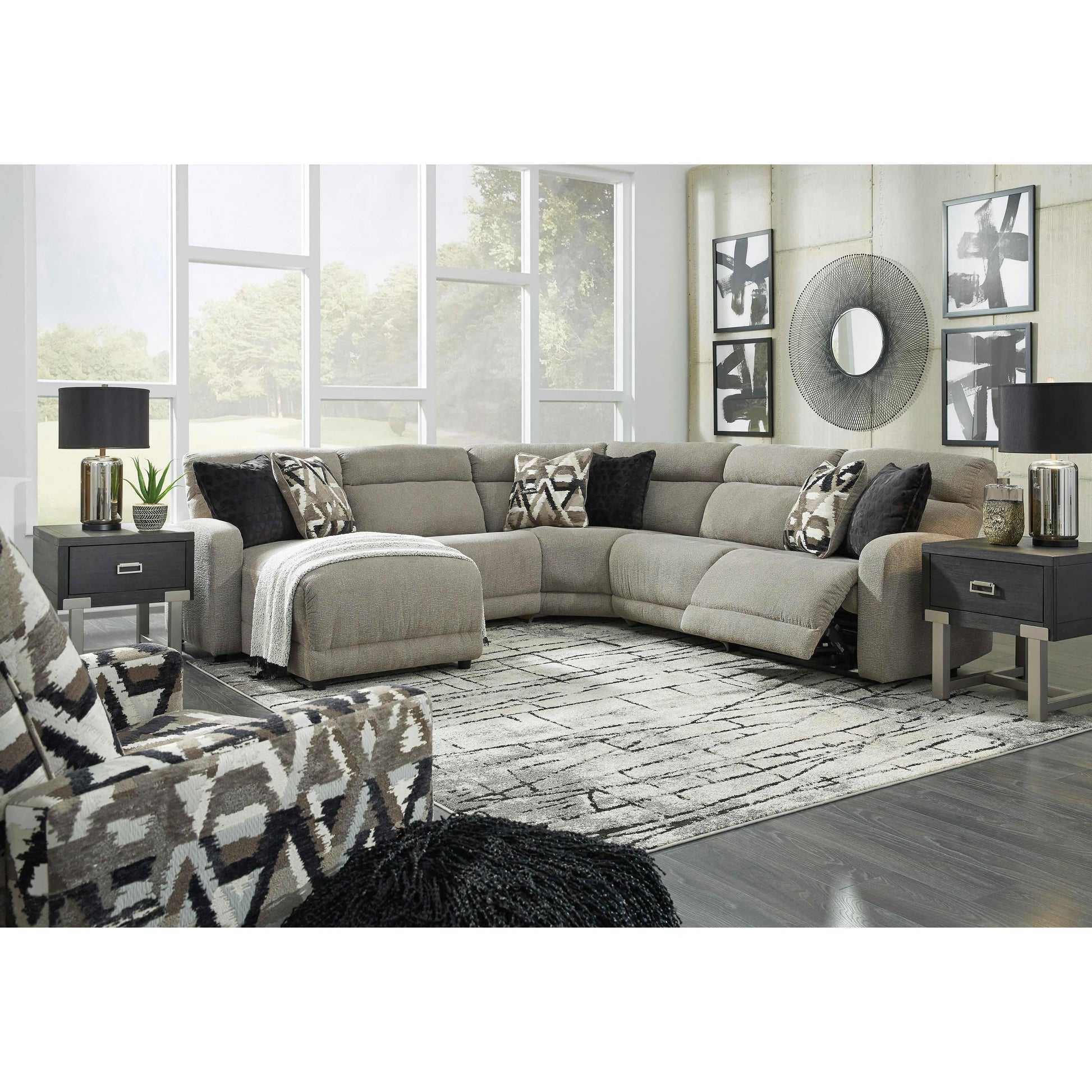 Signature Design by Ashley Colleyville Power Reclining Fabric 5 pc Sectional 5440579/5440531/5440577/5440546/5440562 IMAGE 5