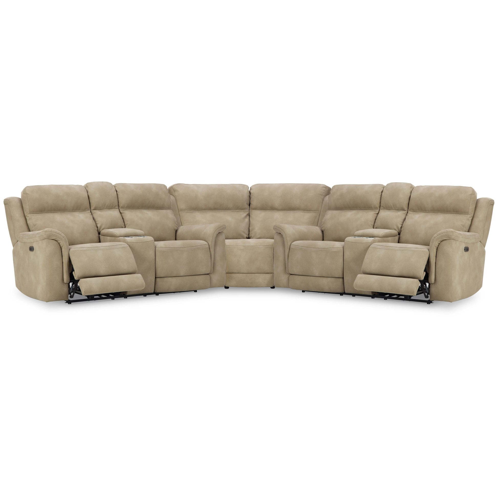 Signature Design by Ashley Next-Gen DuraPella Reclining Leather Look 3 pc Sectional 5930218/5930218/5930277 IMAGE 1