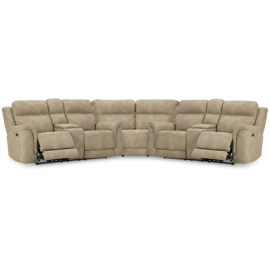 Signature Design by Ashley Next-Gen DuraPella Reclining Leather Look 3 pc Sectional 5930218/5930218/5930277 IMAGE 1