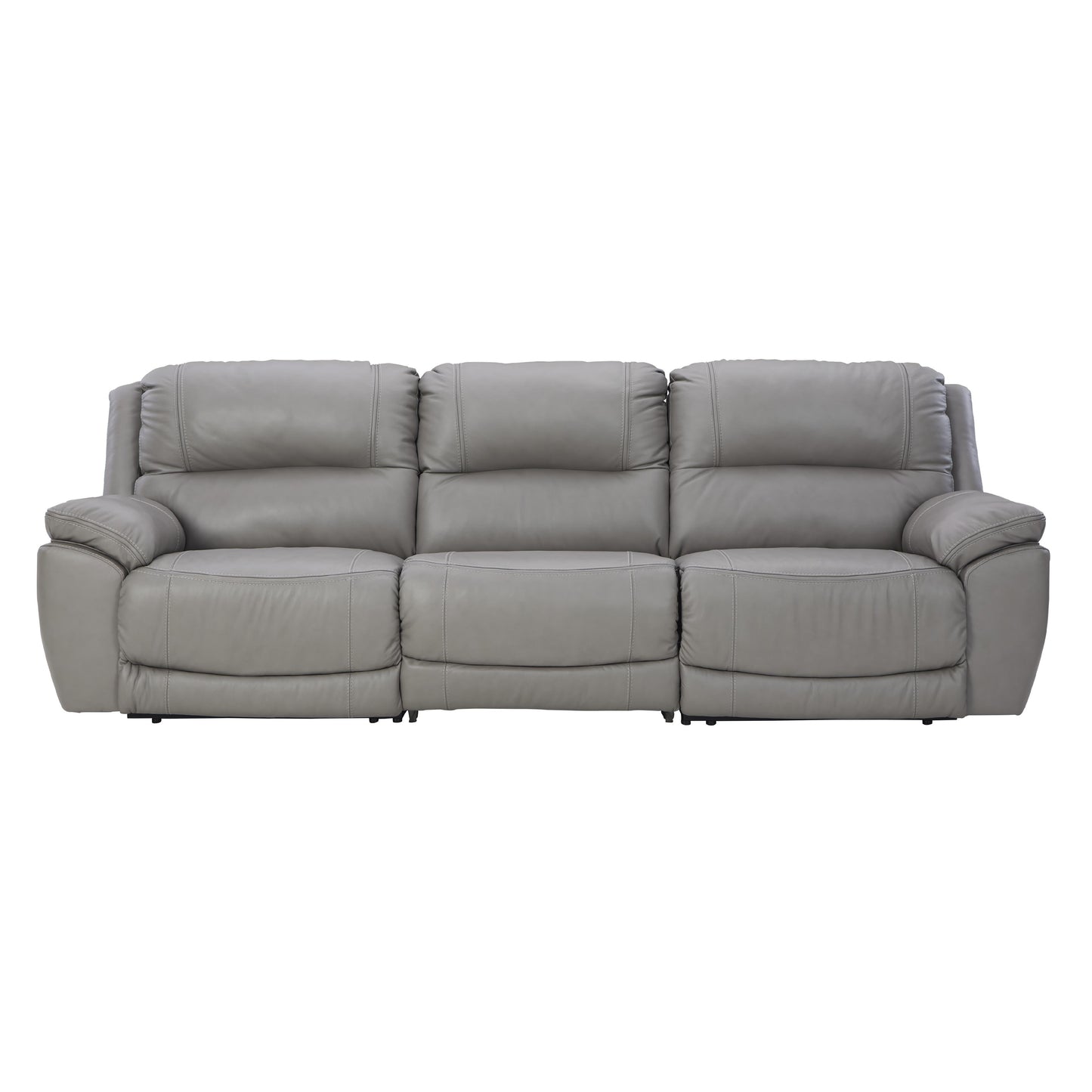 Signature Design by Ashley Dunleith Power Reclining Leather Match 3 pc Sectional U7160558/U7160546/U7160562 IMAGE 1