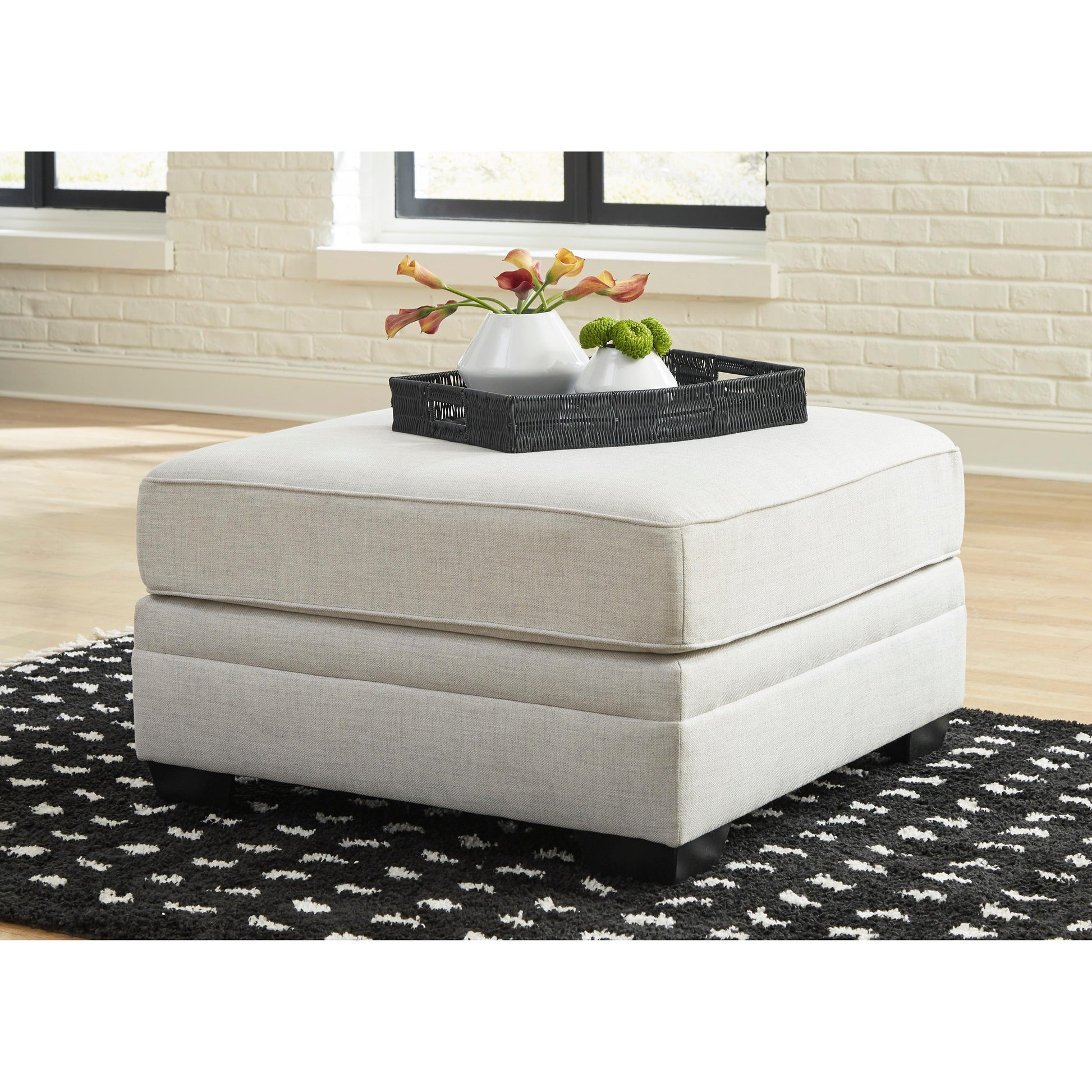 Signature Design by Ashley Huntsworth Fabric Ottoman 3970208 IMAGE 4